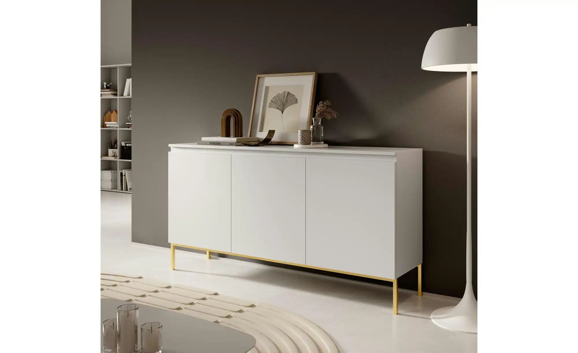 Thumbnail - Selsey Sideboard Bemmi ¦ weiß ¦ Maße (cm): B: 150 H: 77 Kommoden & Sideboards > Sideboards - Höffner