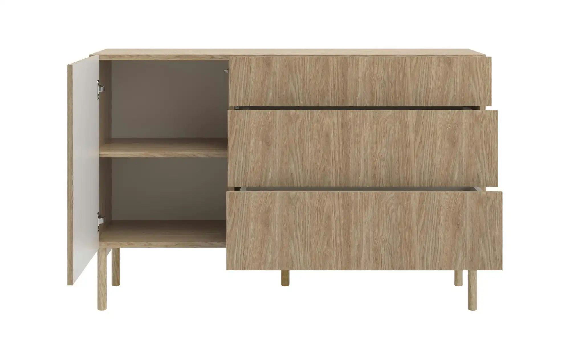 Selsey Sideboard  Noelie ¦ holzfarben ¦ Maße (cm): B: 140 H: 90,6 T: 38.0 K günstig online kaufen
