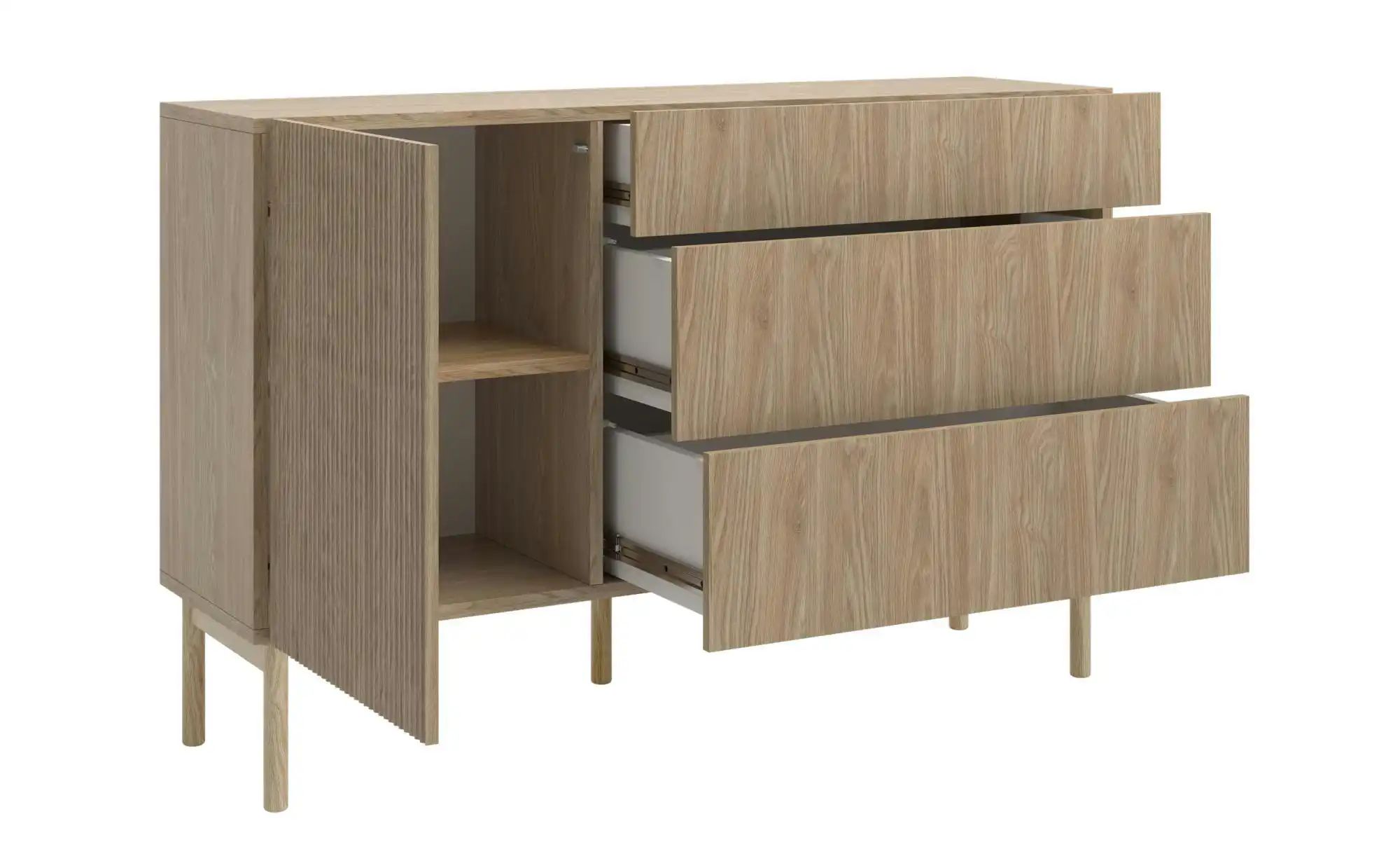 Thumbnail - Selsey Sideboard Noelie ¦ holzfarben ¦ Maße (cm): B: 140 H: 90,6 T: 38.0 Kommoden & Sideboards > Sideboards - Höffner