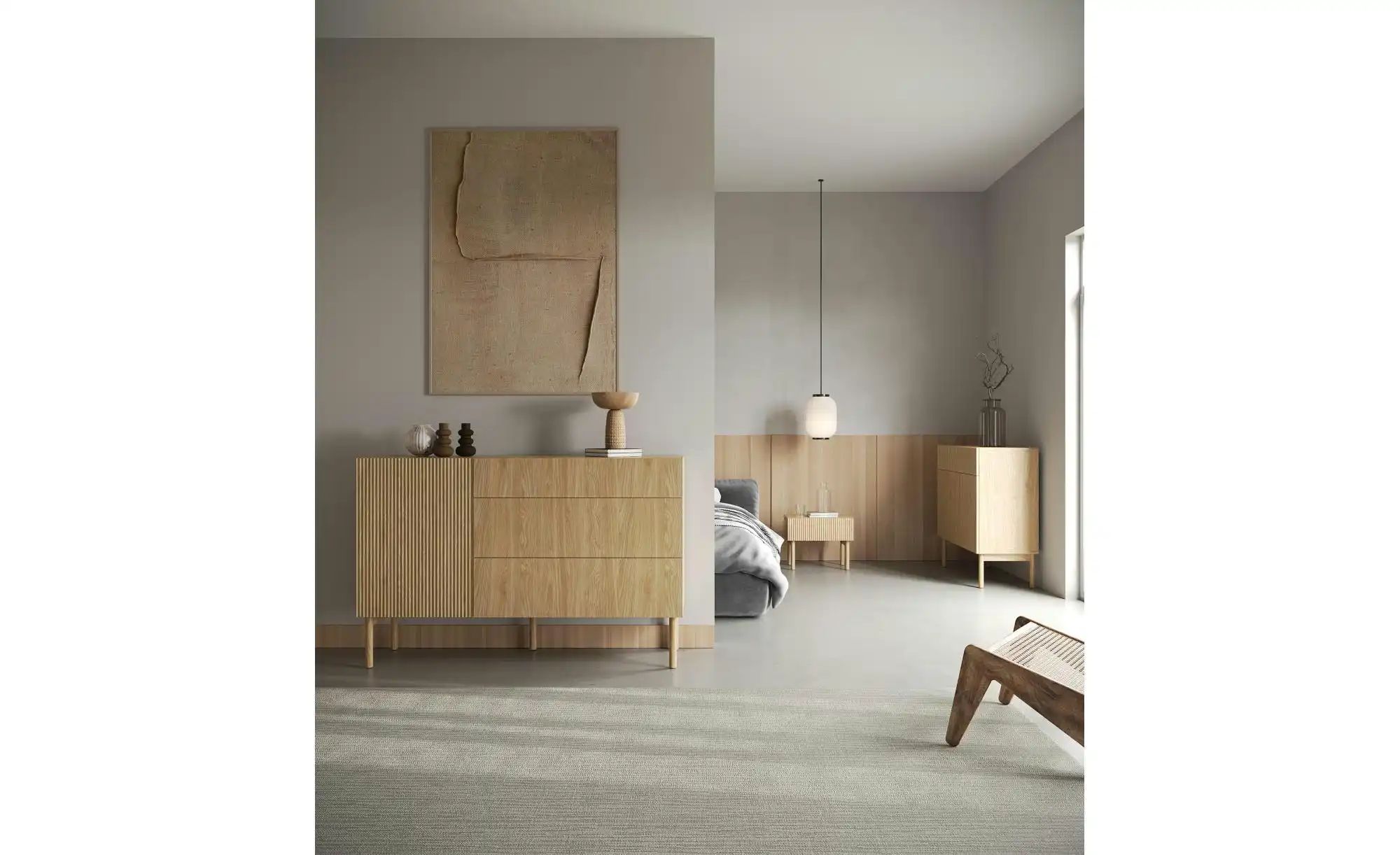 Thumbnail - Selsey Sideboard Noelie ¦ holzfarben ¦ Maße (cm): B: 140 H: 90,6 T: 38.0 Kommoden & Sideboards > Sideboards - Höffner