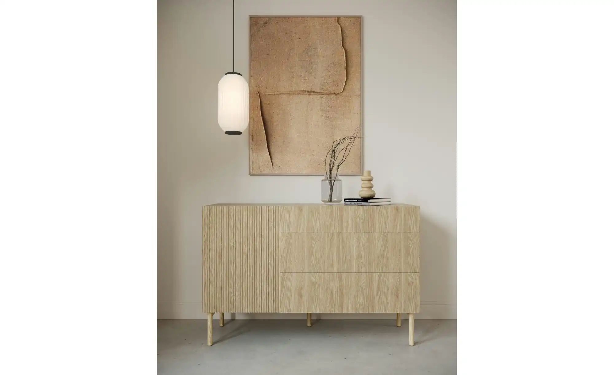 Thumbnail - Selsey Sideboard  Noelie ¦ holzfarben ¦ Maße (cm): B: 140 H: 90,6 T: 38.0 Kommoden & Sideboards > Sideboards - Höffner