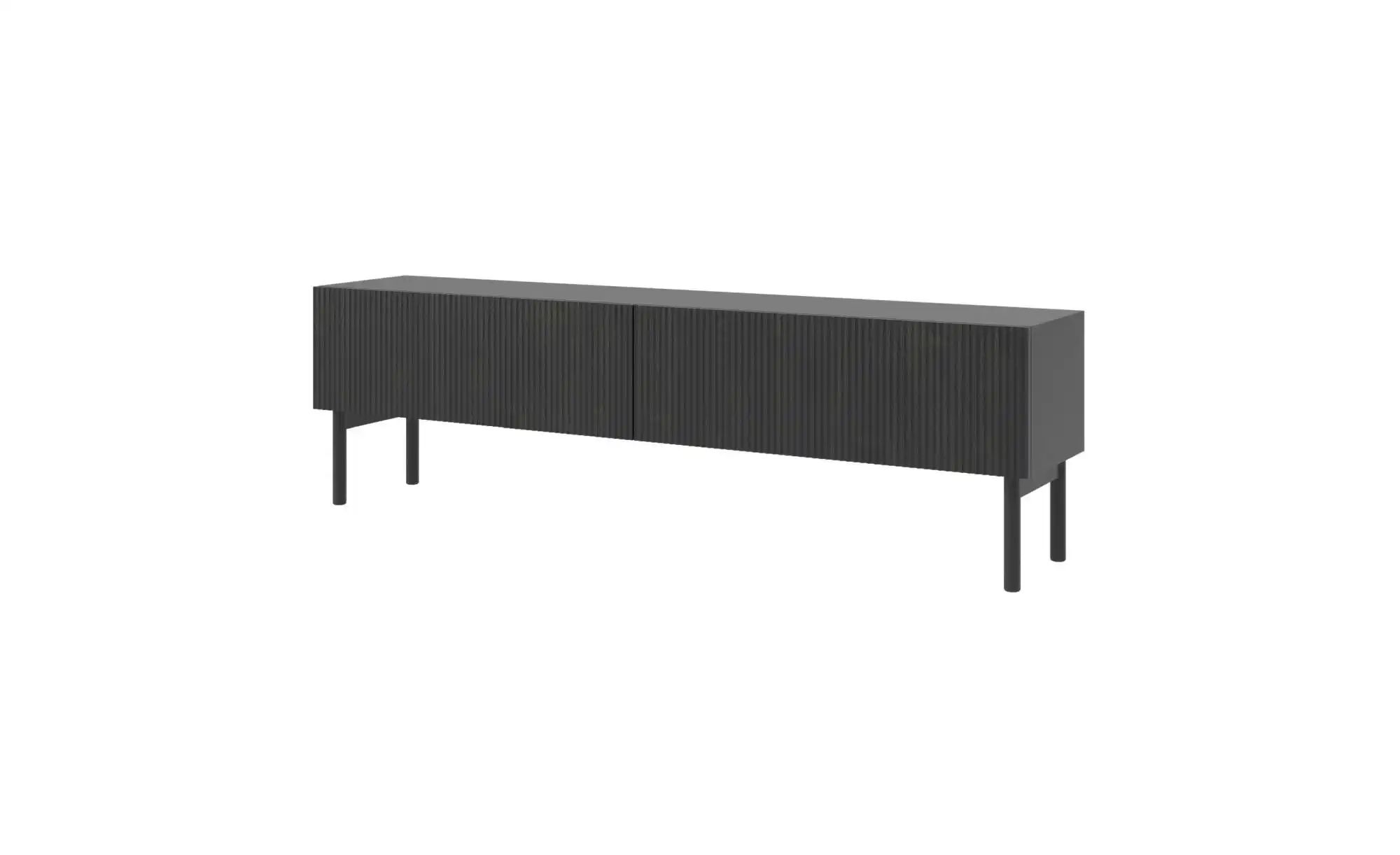 Lowboard  Noelie ¦ schwarz ¦ Maße (cm): B: 175,5 H: 51 T: 31.6 Kommoden & S günstig online kaufen