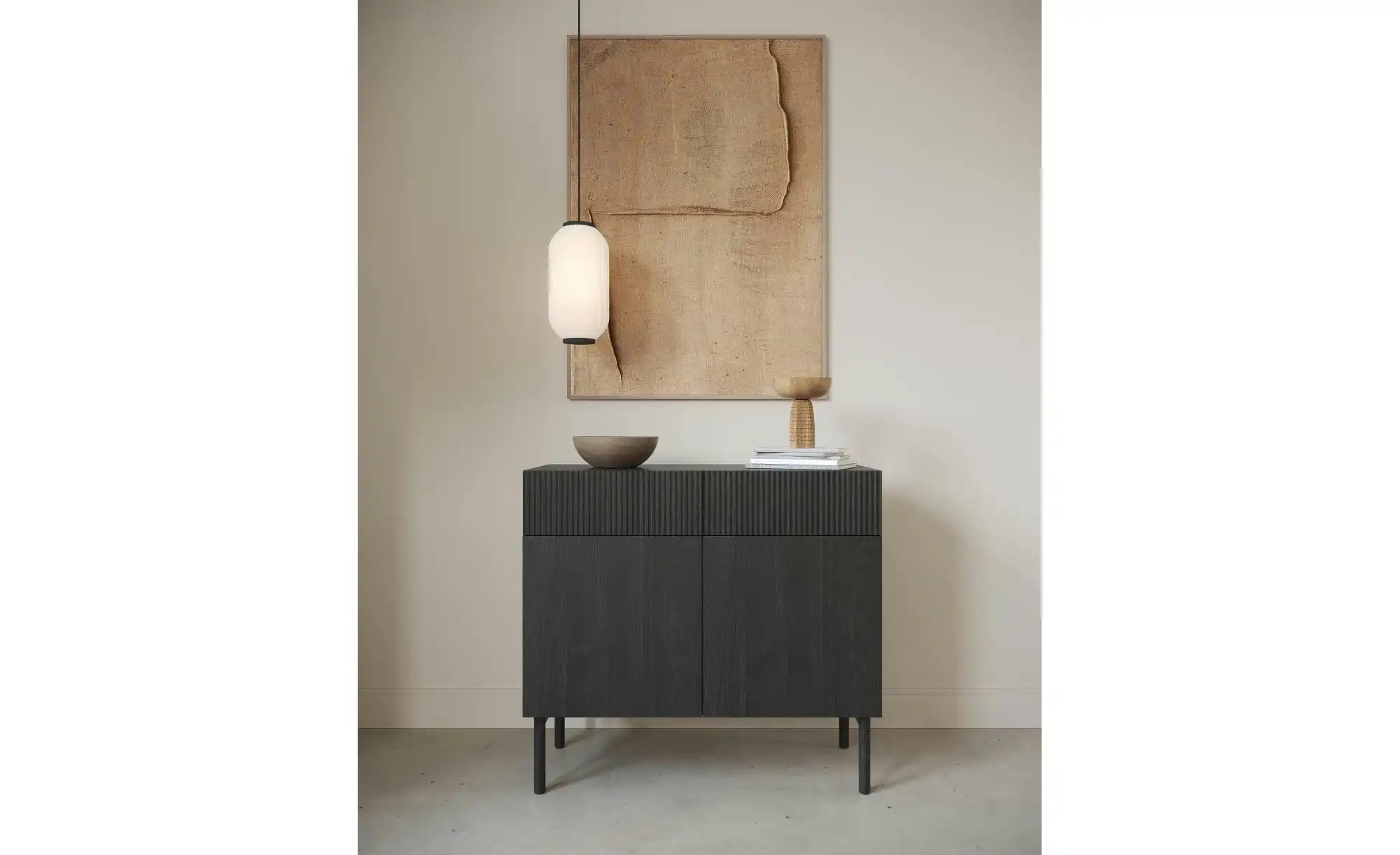 Thumbnail - Selsey Sideboard Noelie ¦ schwarz ¦ Maße (cm): B: 100 H: 90,6 T: 38.0 Kommoden & Sideboards > Sideboards - Höffner