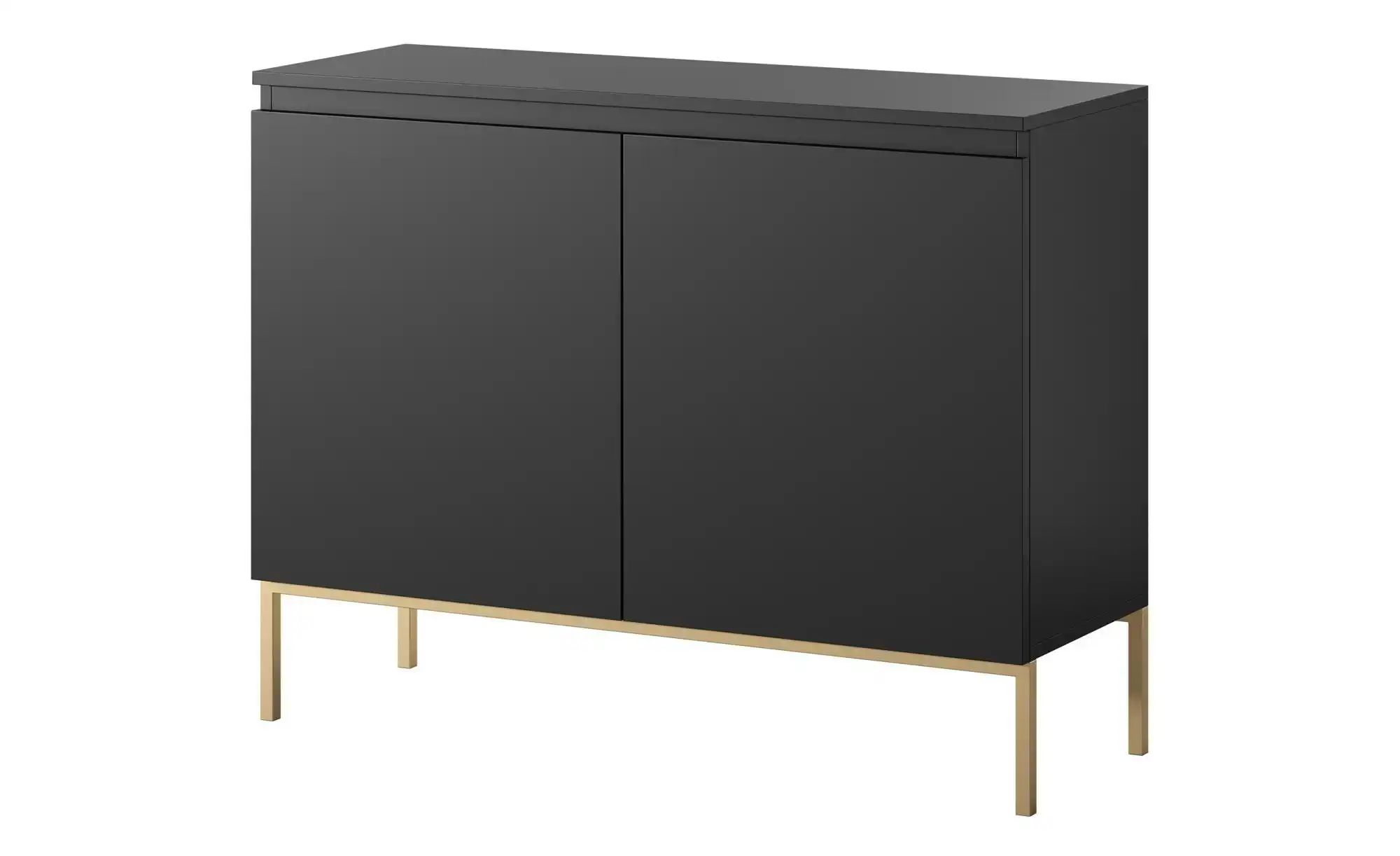 Sideboard   ¦ schwarz ¦ Maße (cm): B: 100 H: 77 Kommoden & Sideboards > Sid günstig online kaufen