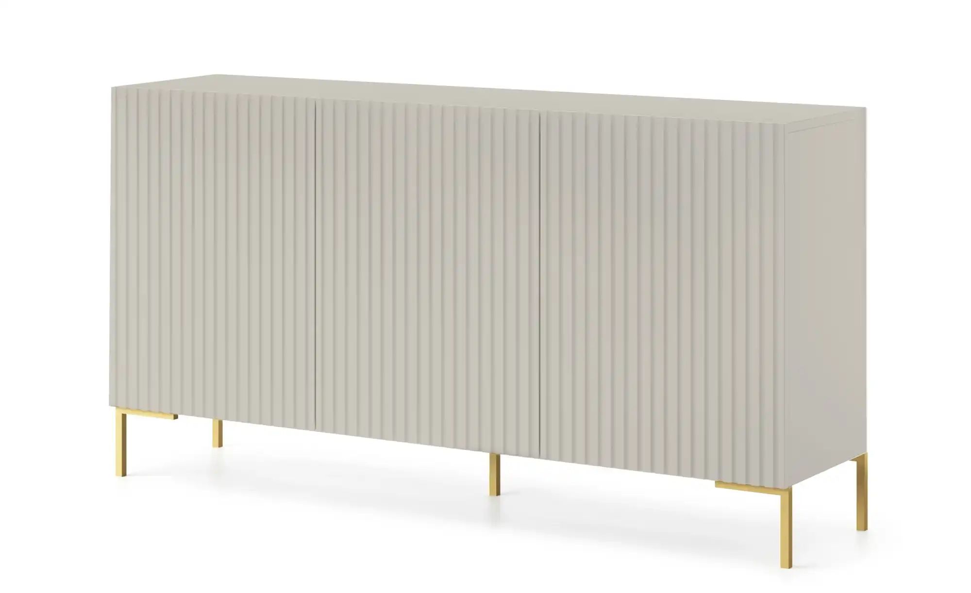 Sideboard   ¦ beige ¦ Maße (cm): B: 140 H: 75 Kommoden & Sideboards > Sideb günstig online kaufen