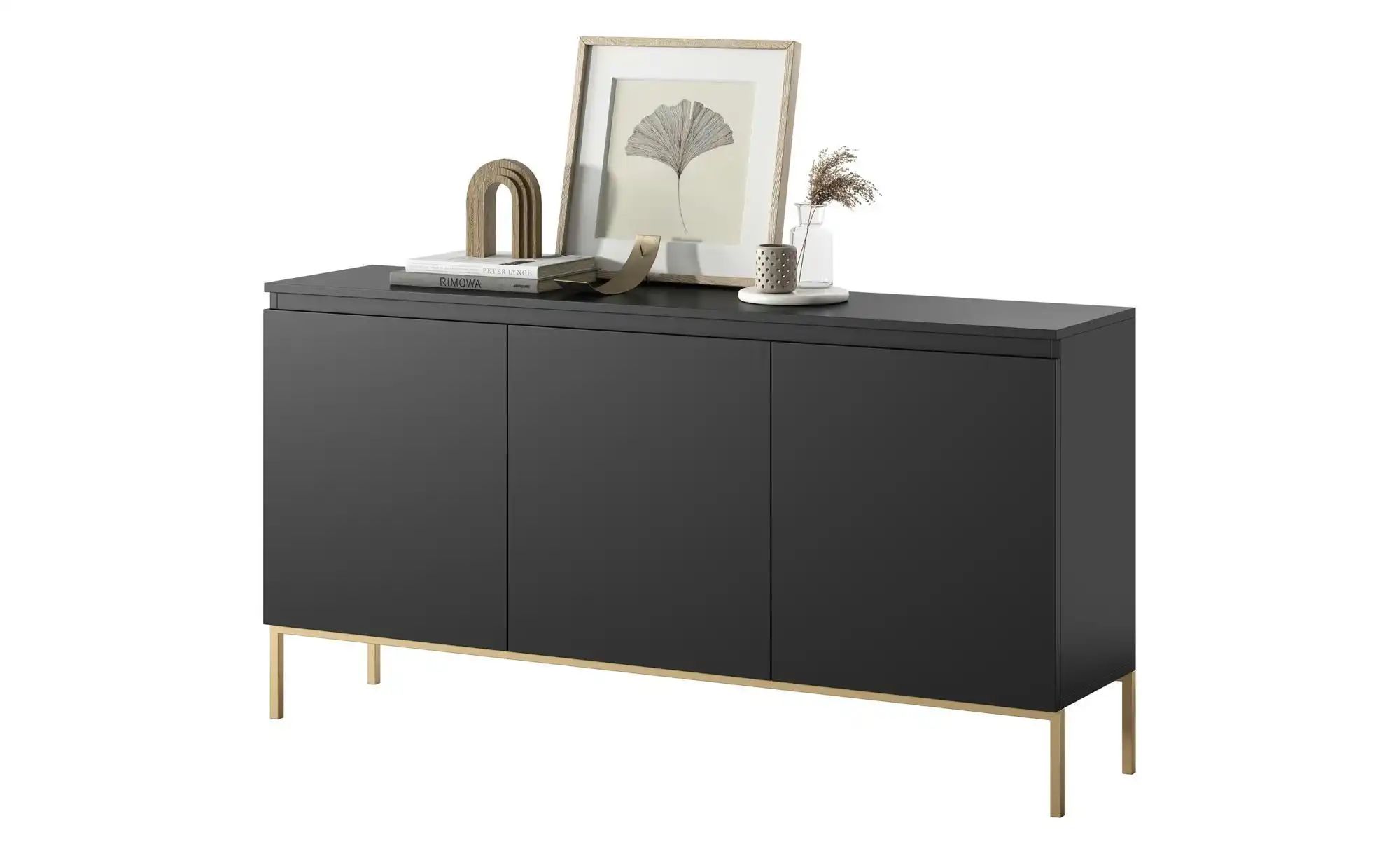 Thumbnail - Selsey Sideboard  Bemmi ¦ schwarz ¦ Maße (cm): B: 150 H: 77 Kommoden & Sideboards > Sideboards - Höffner