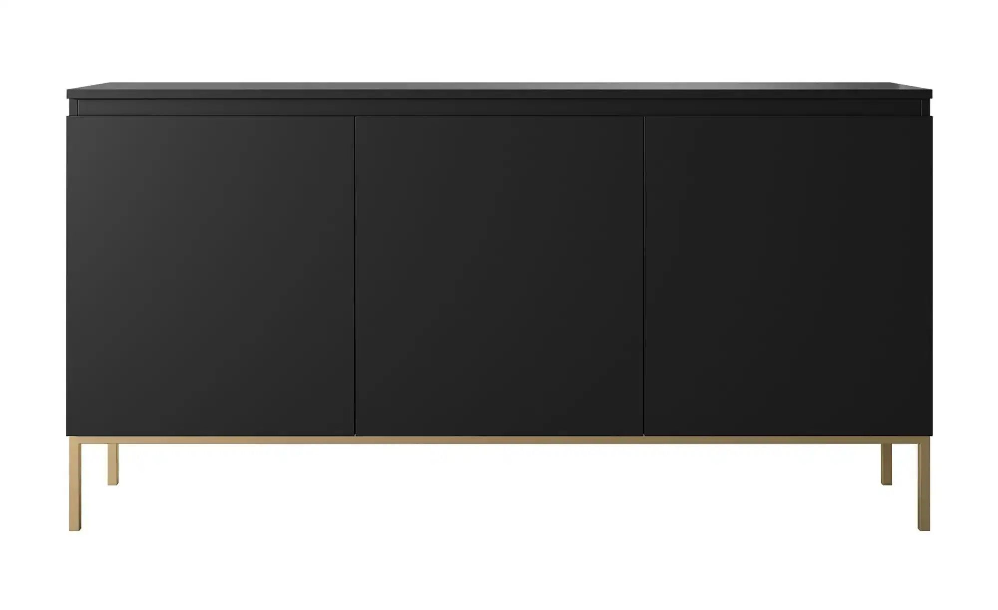 Thumbnail - Selsey Sideboard  Bemmi ¦ schwarz ¦ Maße (cm): B: 150 H: 77 Kommoden & Sideboards > Sideboards - Höffner