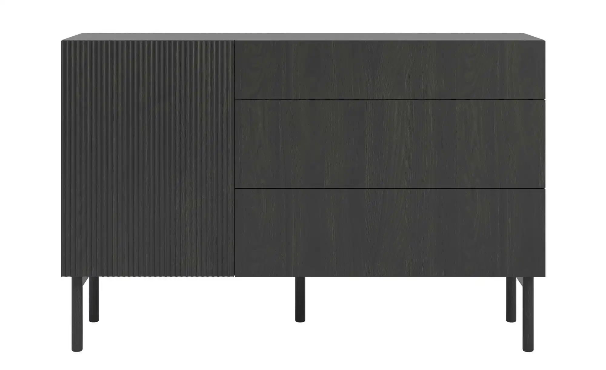 Selsey Sideboard  Noelie ¦ schwarz ¦ Maße (cm): B: 140 H: 90,6 T: 38.0 Komm günstig online kaufen