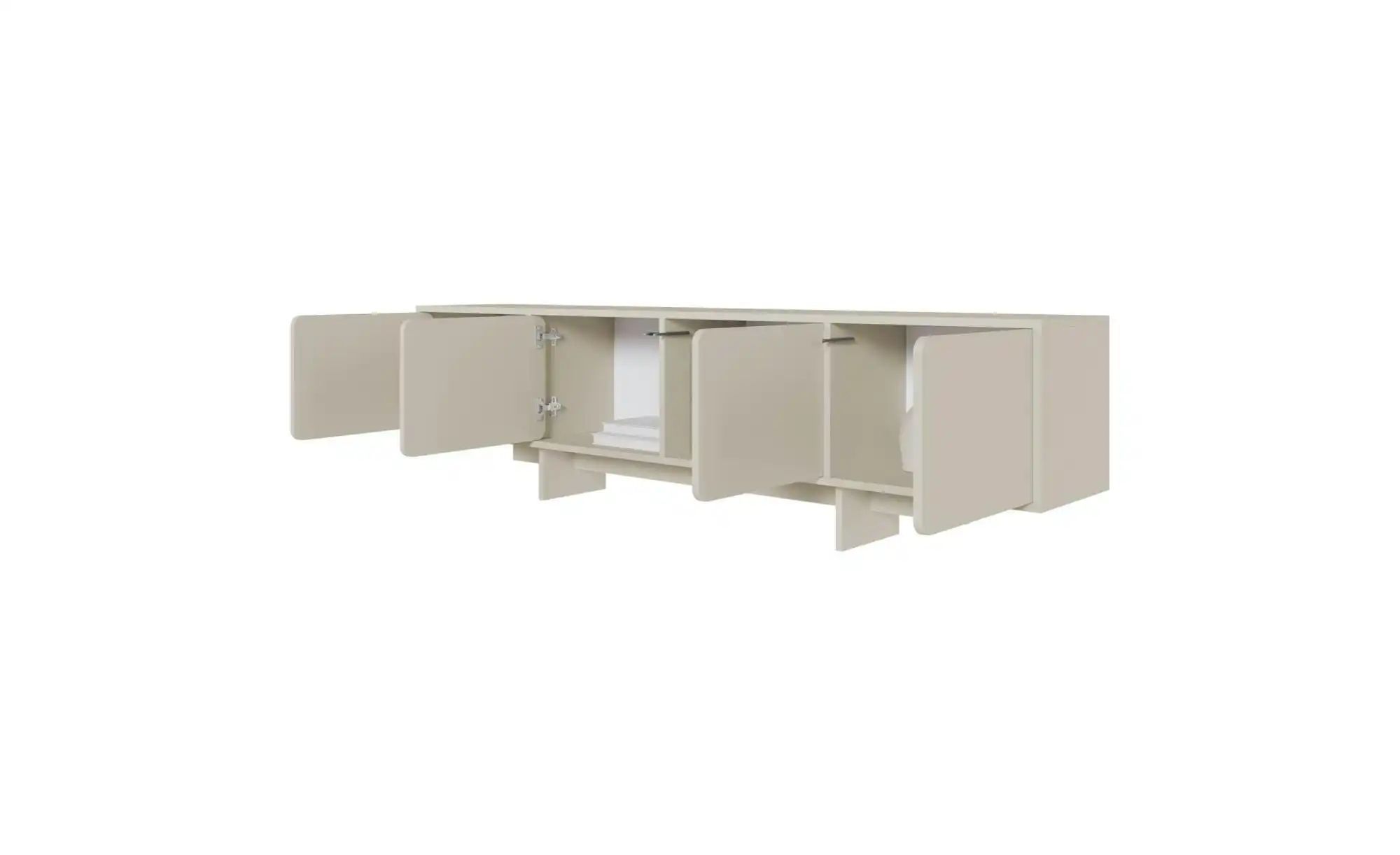 Thumbnail - Selsey Lowboard  Wuwu ¦ beige ¦ Maße (cm): B: 200 H: 55 T: 35.0 Kommoden & Sideboards > Lowboards - Höffner