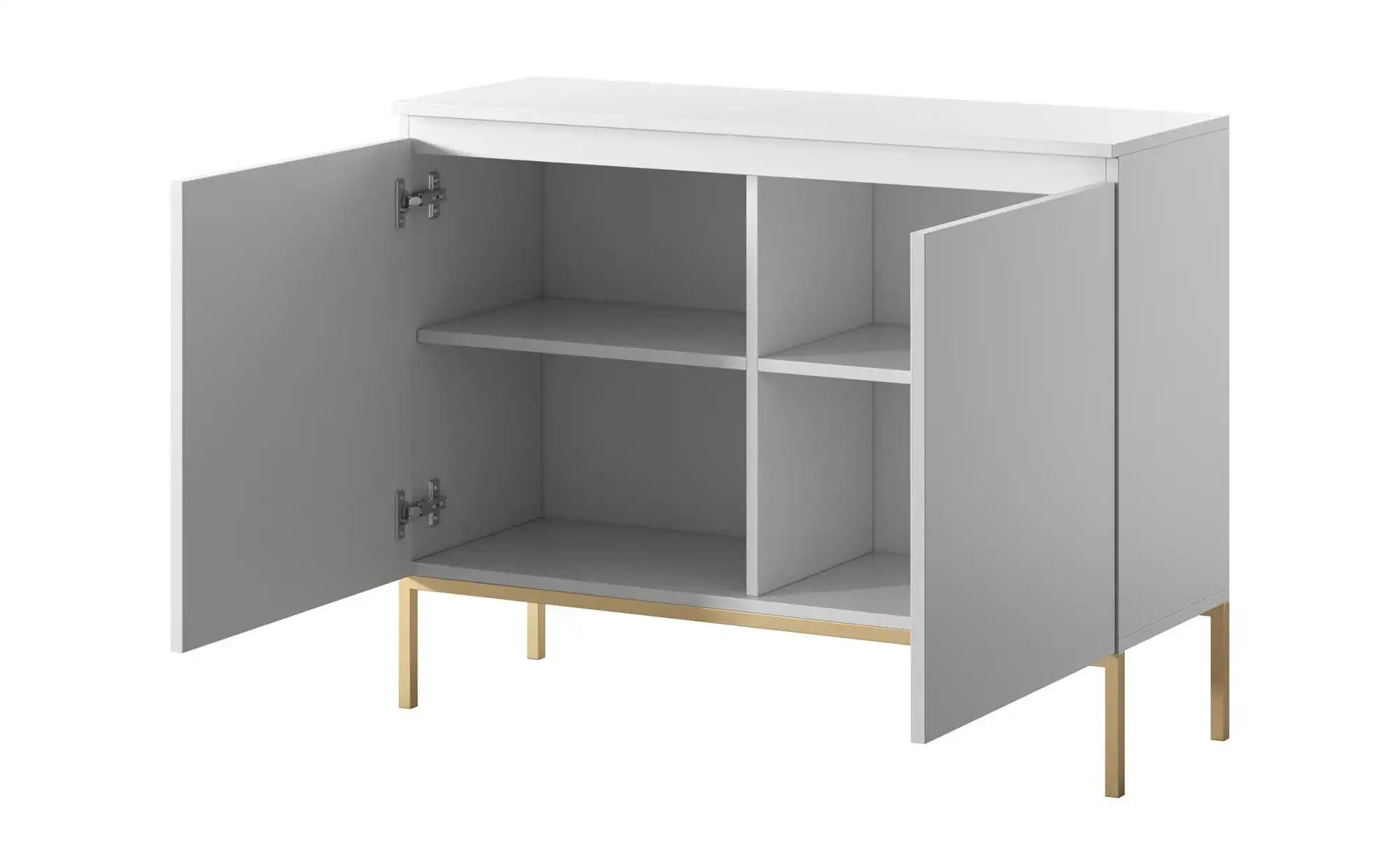 Sideboard   ¦ weiß ¦ Maße (cm): B: 100 H: 77 Kommoden & Sideboards > Sidebo günstig online kaufen