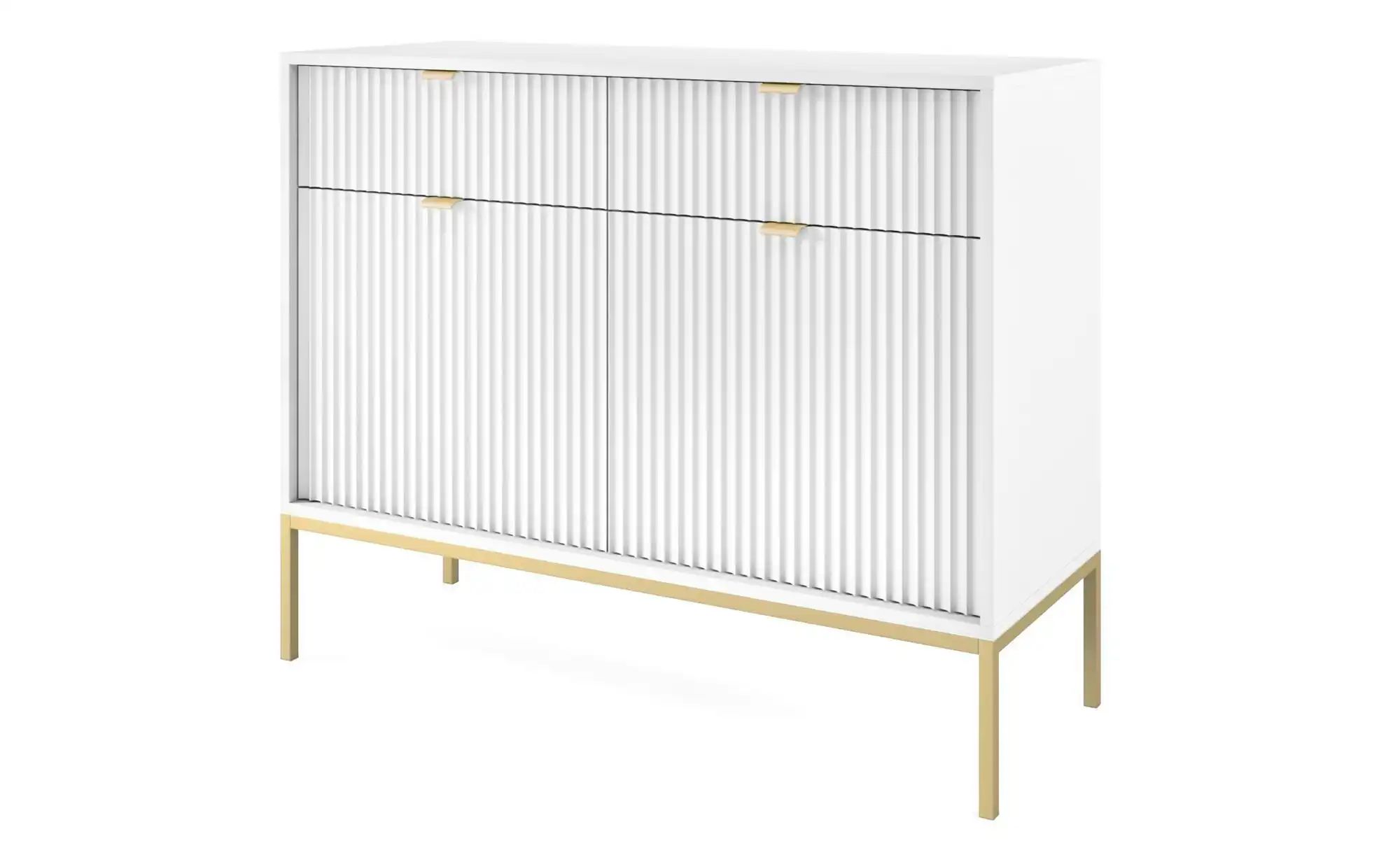 Sideboard  Vellore ¦ weiß ¦ Maße (cm): B: 104 H: 83 Kommoden & Sideboards > günstig online kaufen