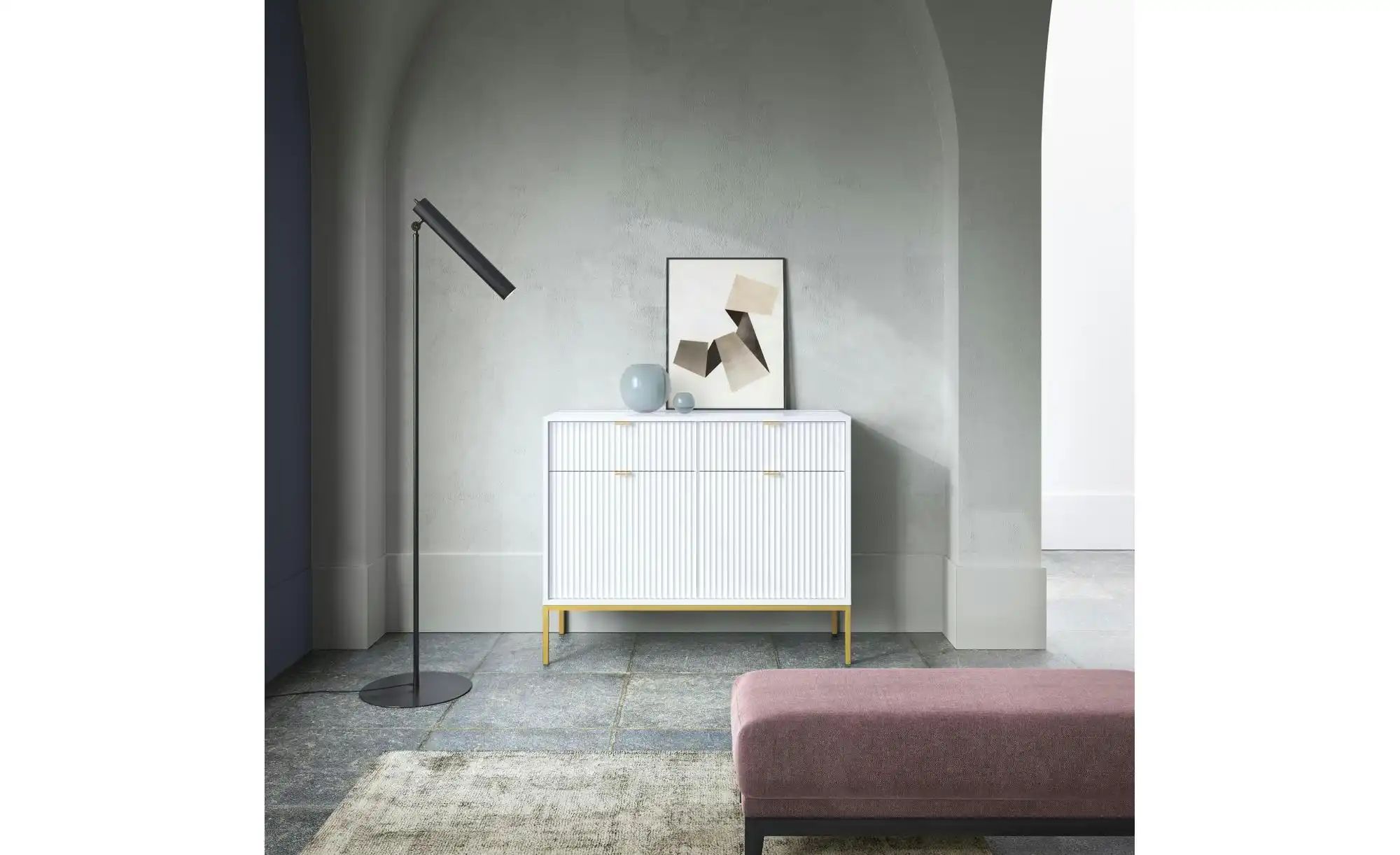 Thumbnail - Sideboard Vellore ¦ weiß ¦ Maße (cm): B: 104 H: 83 Kommoden & Sideboards > Sideboards - Höffner