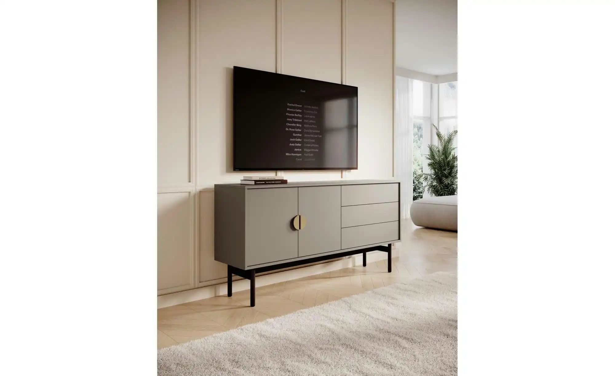 Thumbnail - Selsey Sideboard Stoon ¦ beige ¦ Maße (cm): B: 154 H: 76,1 Kommoden & Sideboards > Sideboards - Höffner