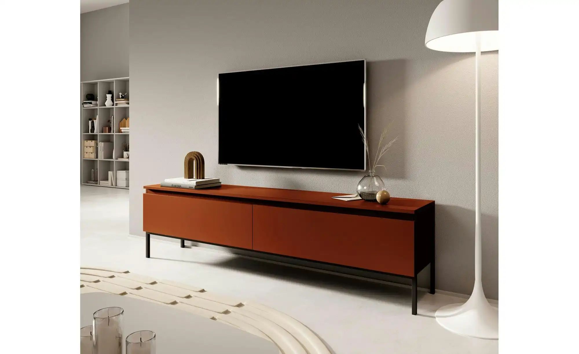 Selsey Lowboard  Bemmi ¦ orange ¦ Maße (cm): B: 175 H: 46 Kommoden & Sidebo günstig online kaufen