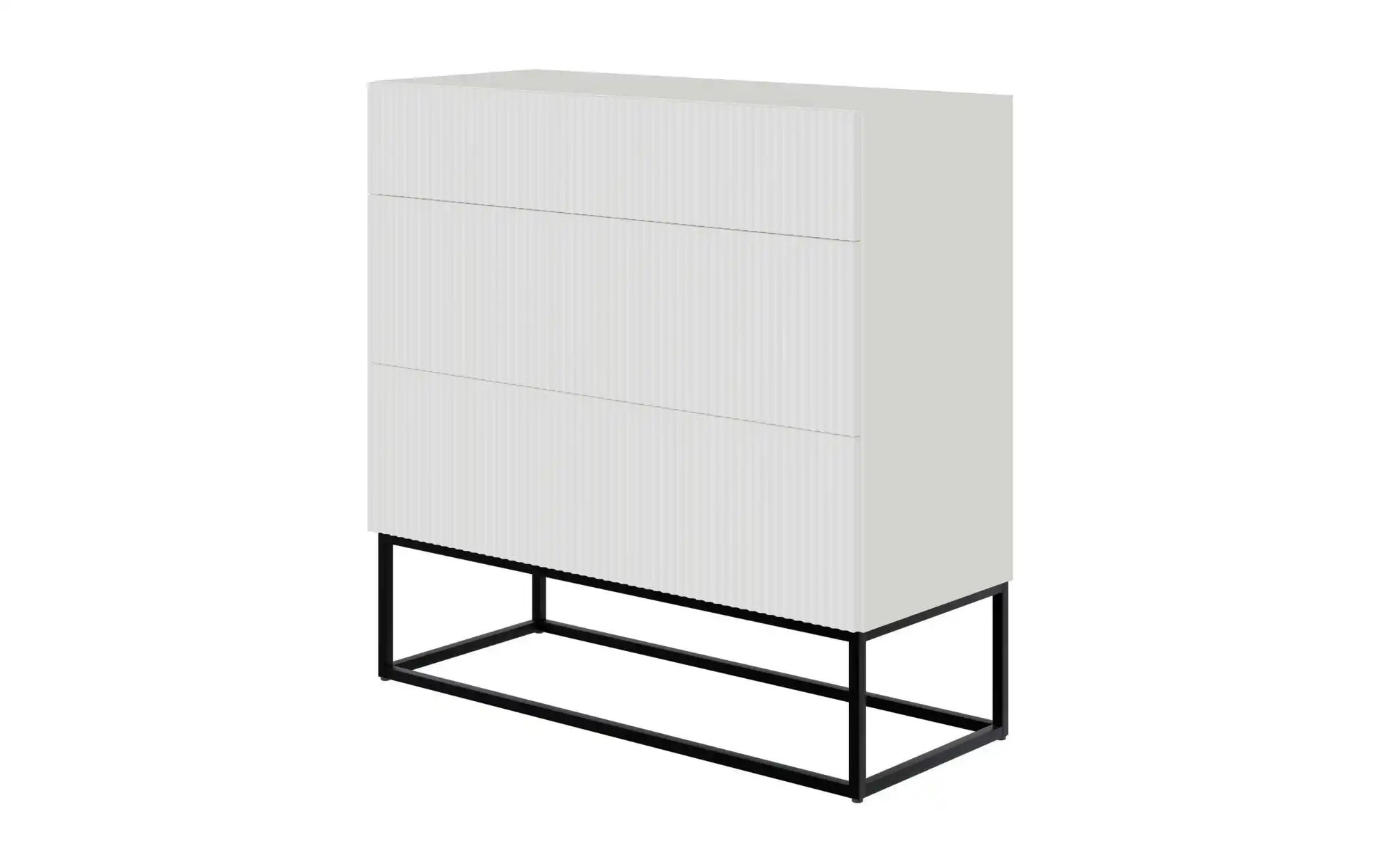 Selsey Highboard  Veldio ¦ weiß ¦ Maße (cm): B: 90 H: 90 Kommoden & Sideboa günstig online kaufen