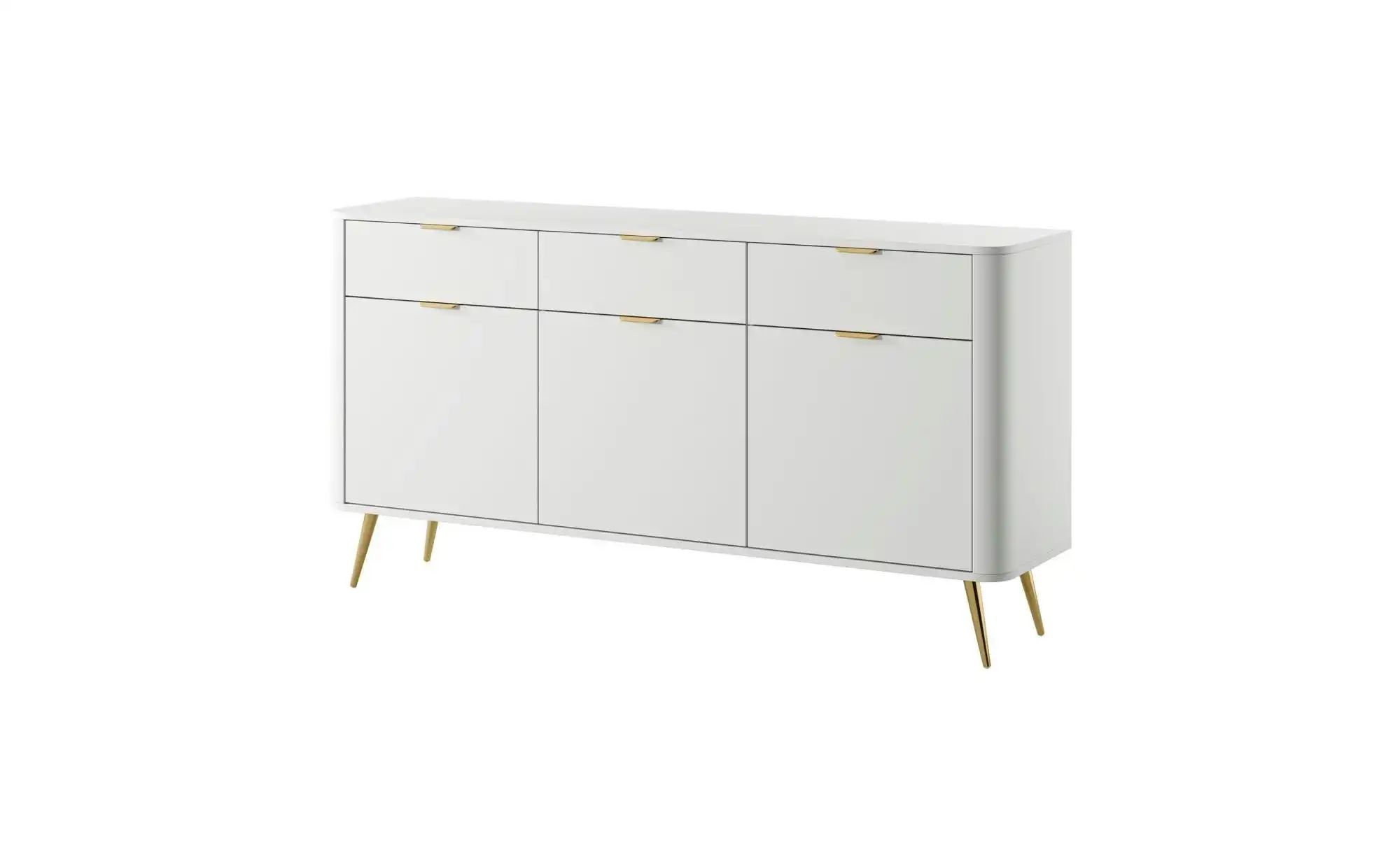 Selsey Sideboard  Oval ¦ weiß ¦ Maße (cm): B: 163,5 H: 83,6 Kommoden & Side günstig online kaufen