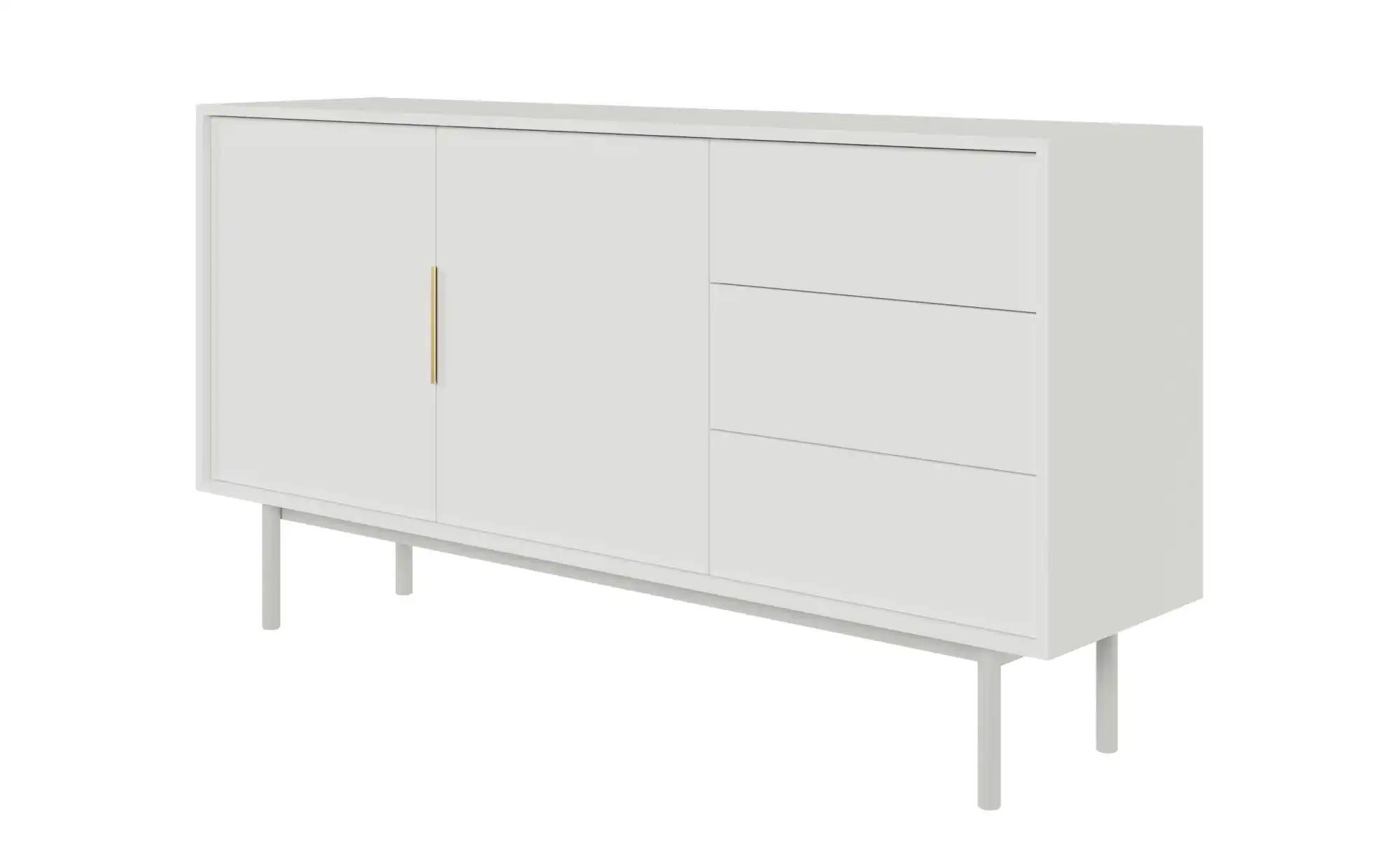 Selsey Sideboard  Viviaro ¦ weiß ¦ Maße (cm): B: 154 H: 82 Kommoden & Sideb günstig online kaufen
