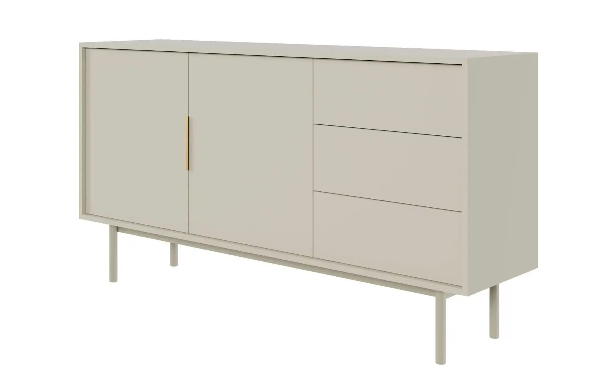 Sideboard  Viviaro ¦ beige ¦ Maße (cm): B: 154 H: 82 Kommoden & Sideboards günstig online kaufen