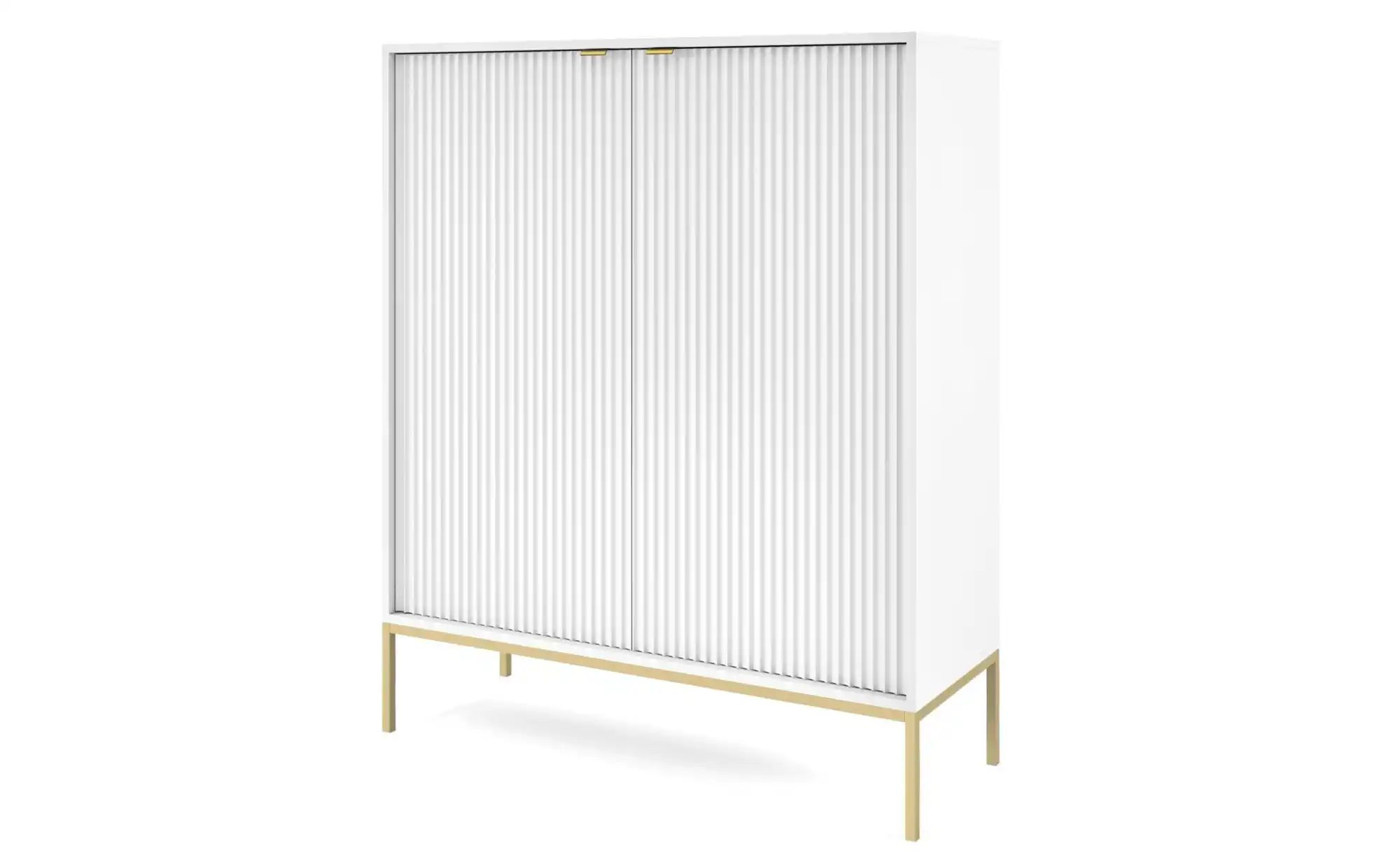 Selsey Highboard  Vellore ¦ weiß ¦ Maße (cm): B: 104 H: 125 Kommoden & Side günstig online kaufen