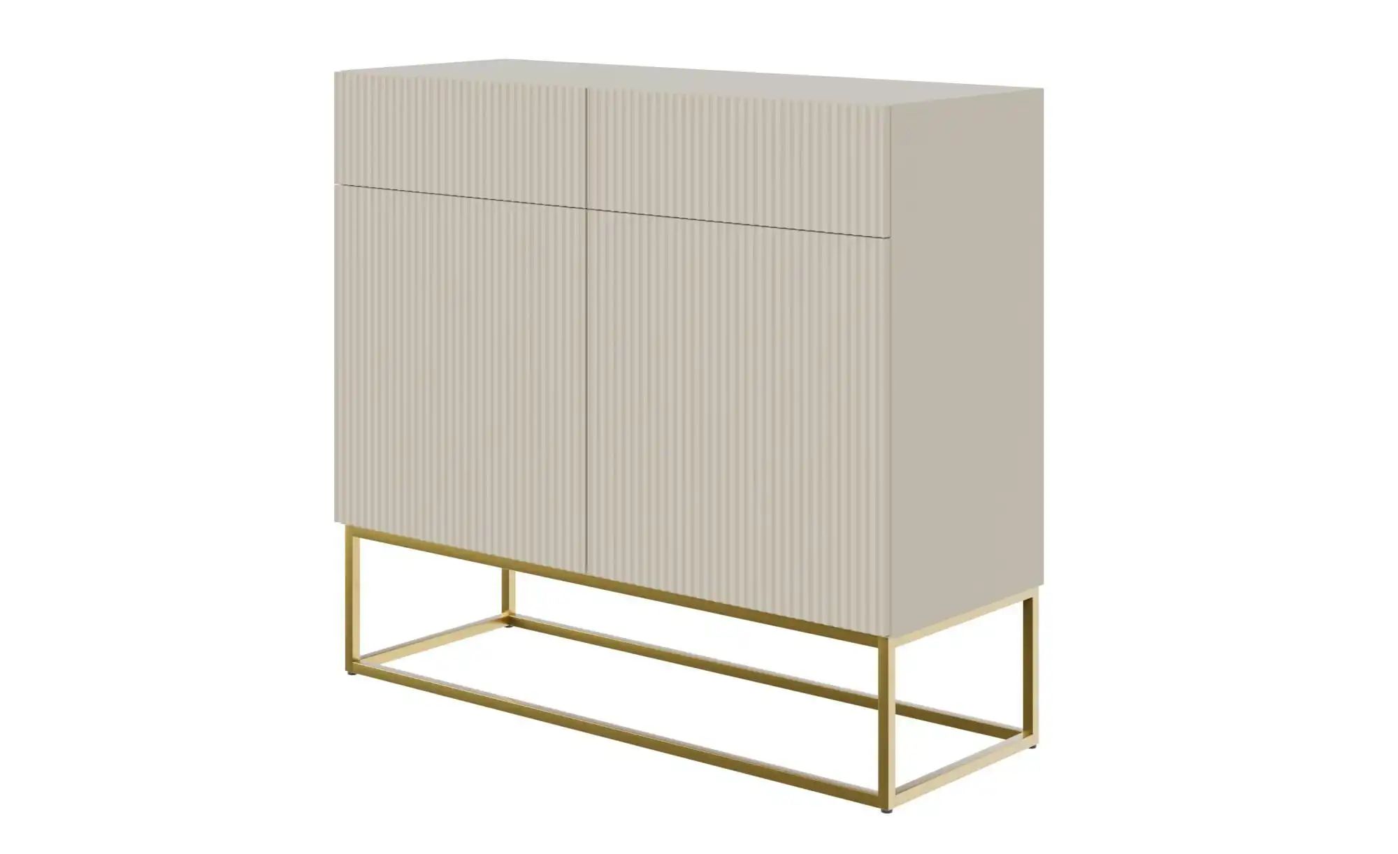 Selsey Sideboard  Veldio ¦ beige ¦ Maße (cm): B: 100 H: 90 Kommoden & Sideb günstig online kaufen