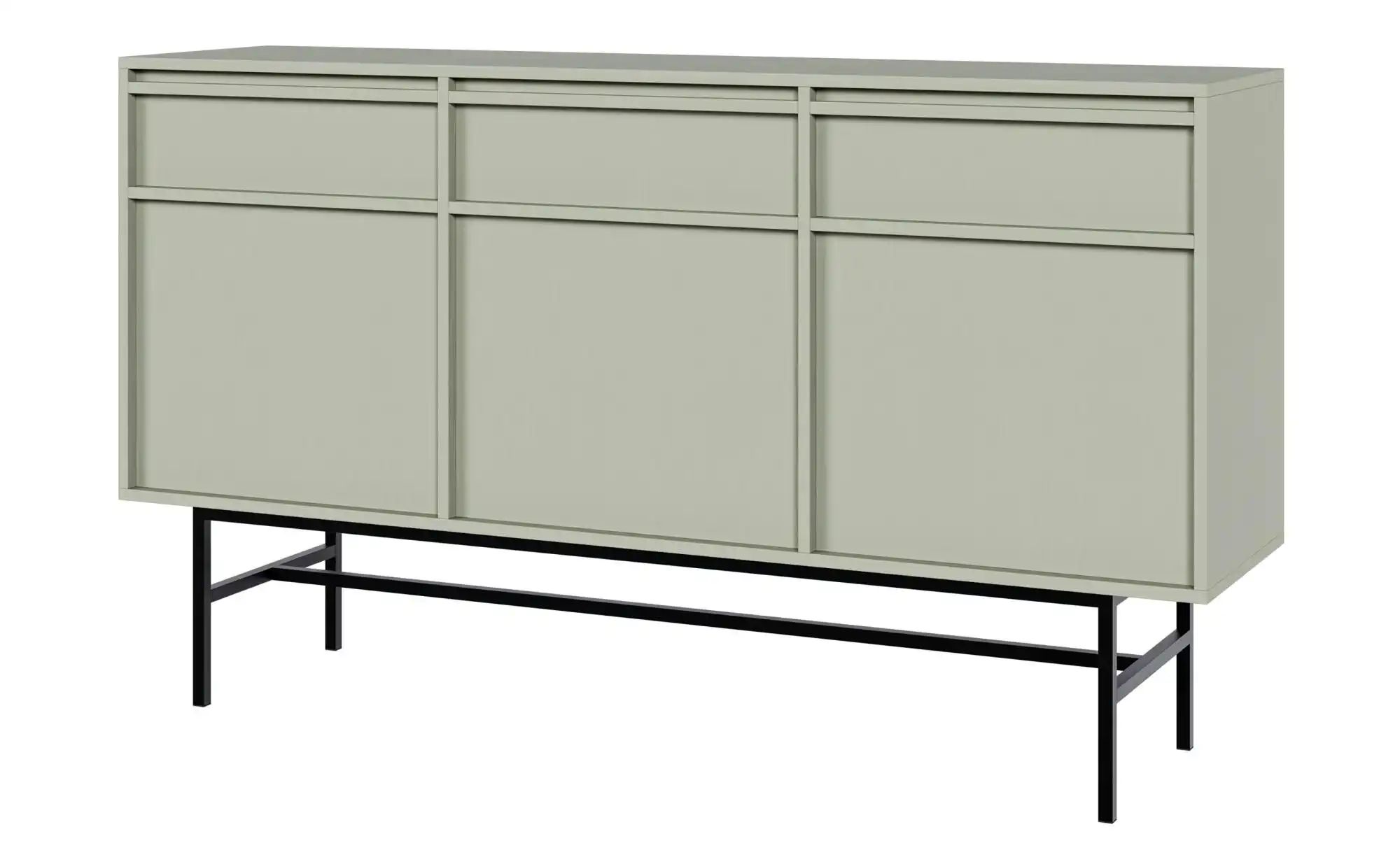 Selsey Sideboard  Evo ¦ grün ¦ Maße (cm): B: 154 H: 89 Kommoden & Sideboard günstig online kaufen