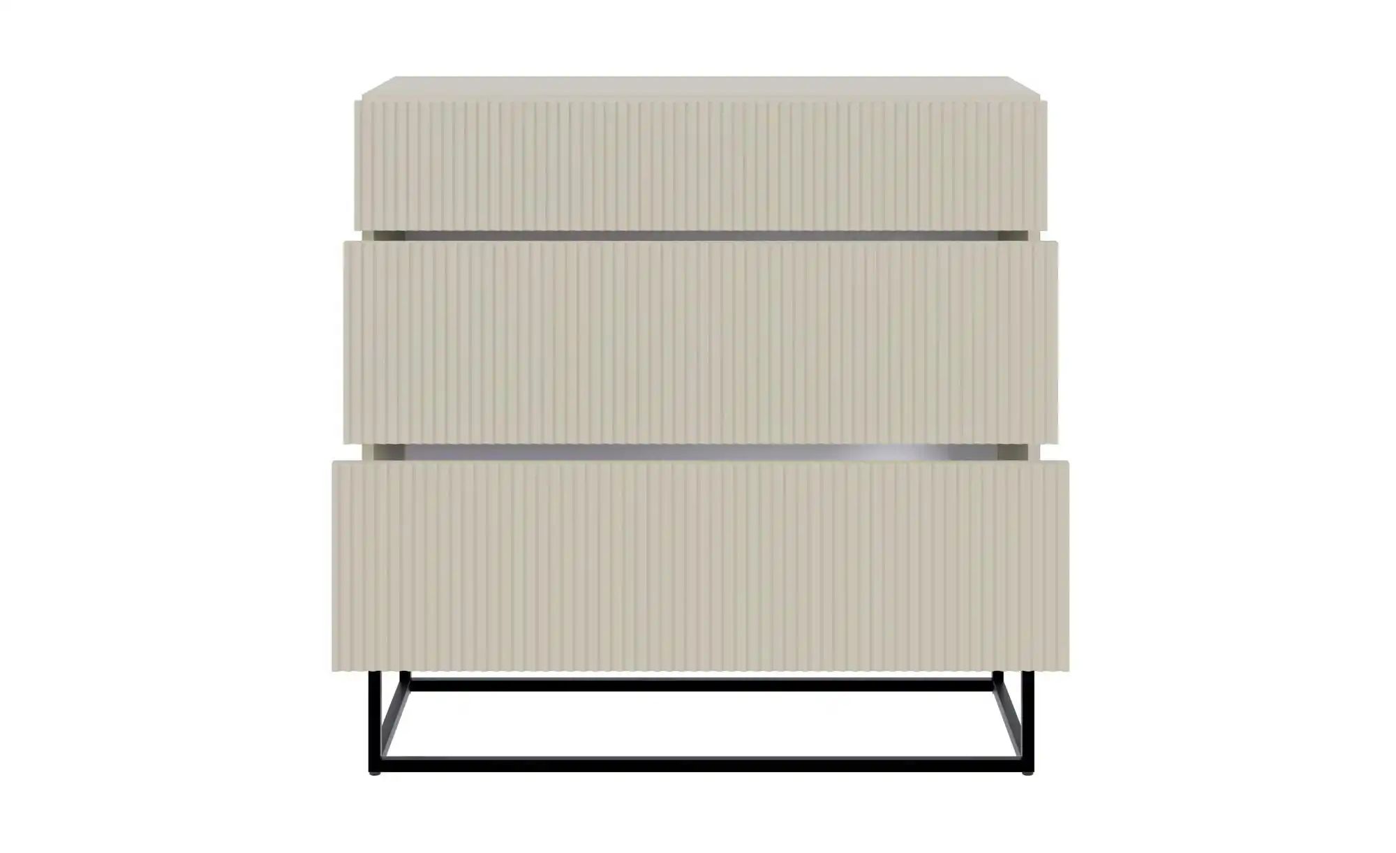 Selsey Highboard  Veldio ¦ beige ¦ Maße (cm): B: 90 H: 90 Kommoden & Sidebo günstig online kaufen
