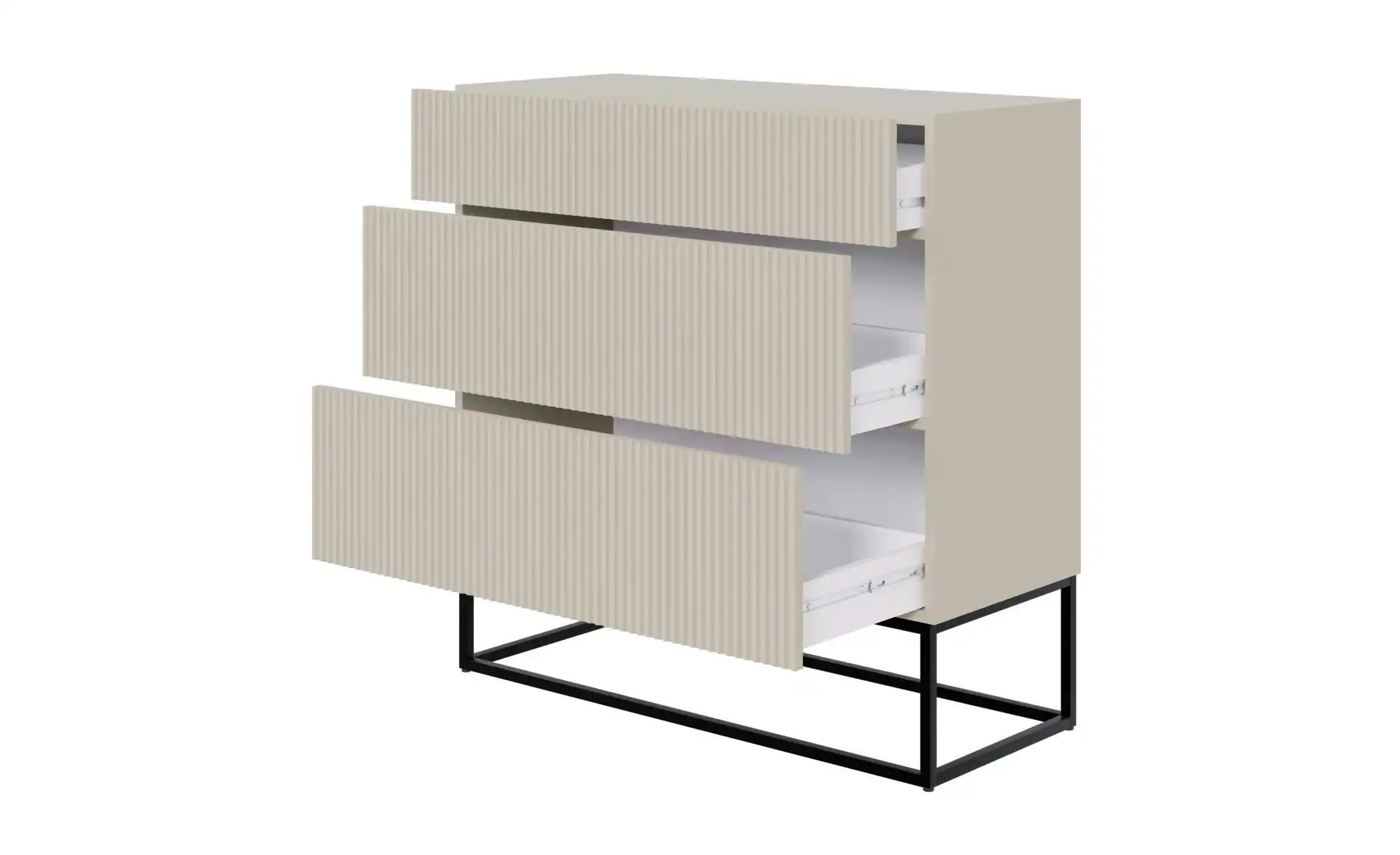 Thumbnail - Selsey Highboard  Veldio ¦ beige ¦ Maße (cm): B: 90 H: 90 Kommoden & Sideboards > Kommoden - Höffner