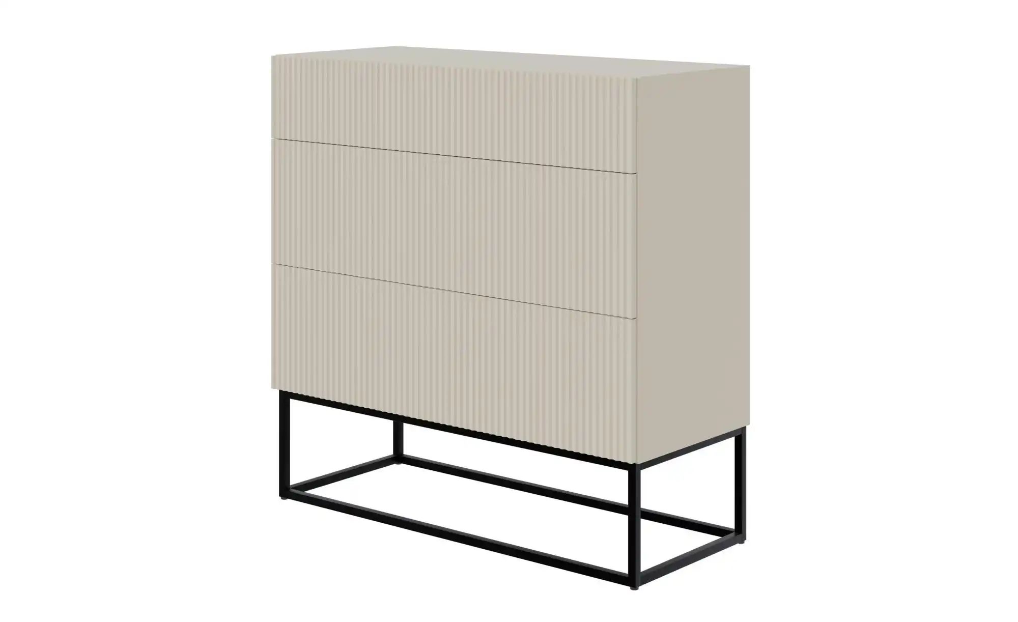 Selsey Highboard  Veldio ¦ beige ¦ Maße (cm): B: 90 H: 90 Kommoden & Sidebo günstig online kaufen