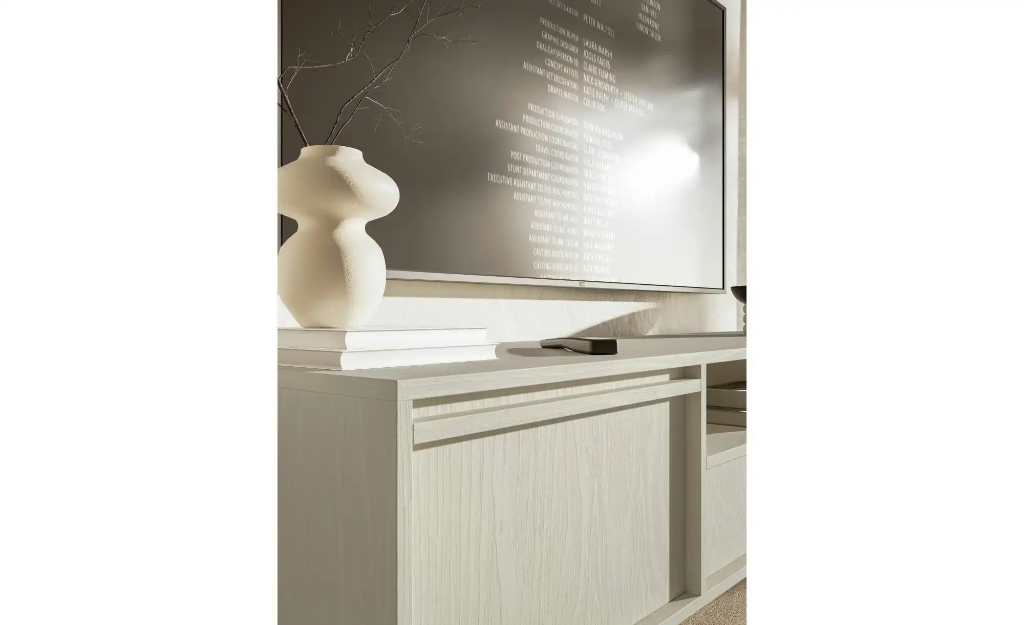 Thumbnail - Selsey Lowboard  Evo ¦ beige ¦ Maße (cm): B: 154 H: 59,8 Kommoden & Sideboards > Lowboards - Höffner