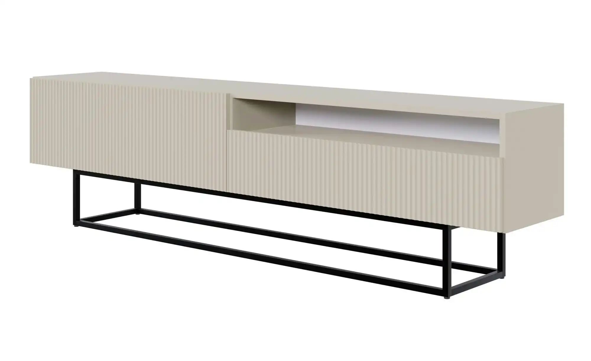 Lowboard  Veldio ¦ grau ¦ Maße (cm): B: 175 H: 46,5 Kommoden & Sideboards > günstig online kaufen