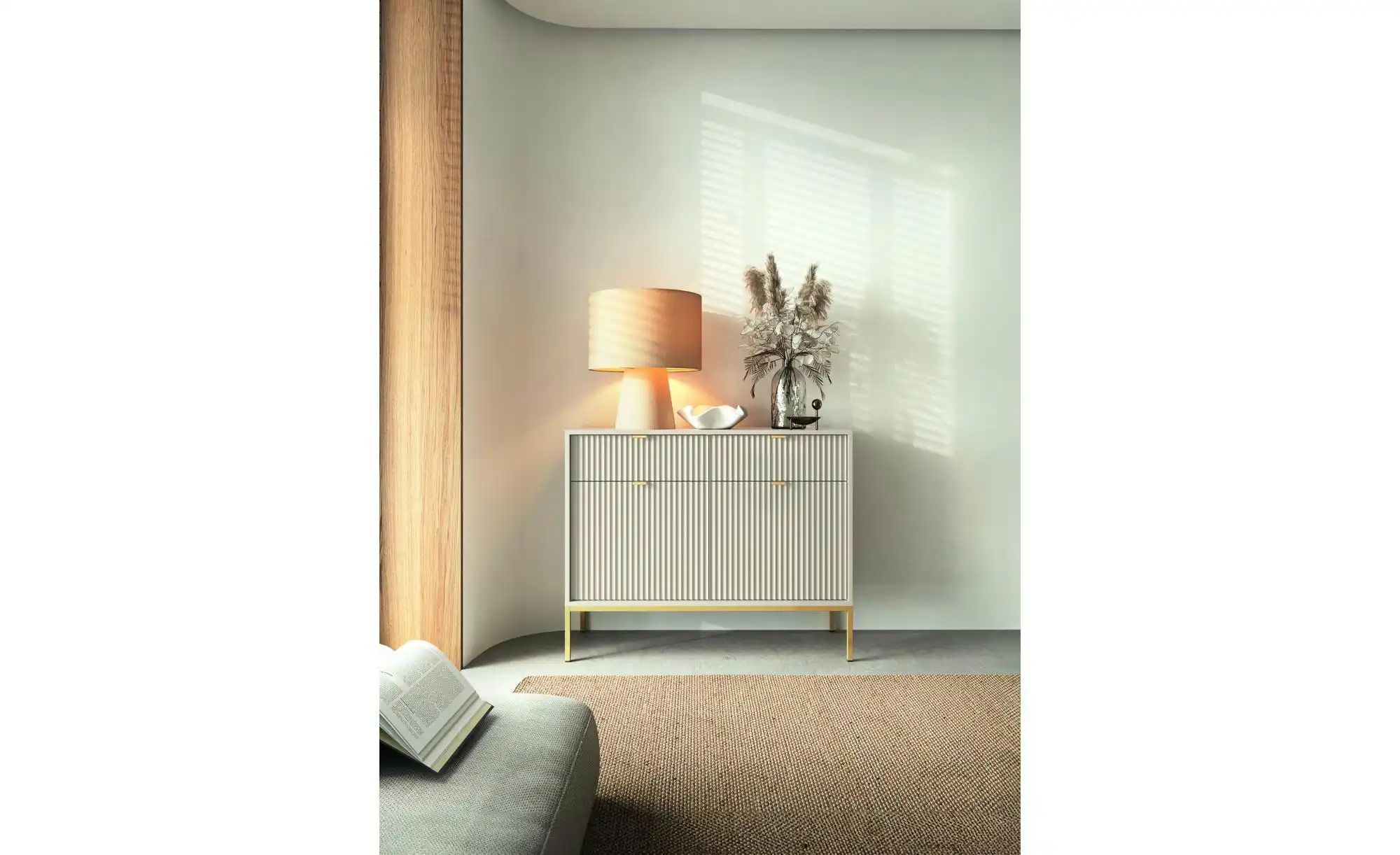 Selsey Sideboard  Vellore ¦ beige ¦ Maße (cm): B: 104 H: 83 Kommoden & Side günstig online kaufen