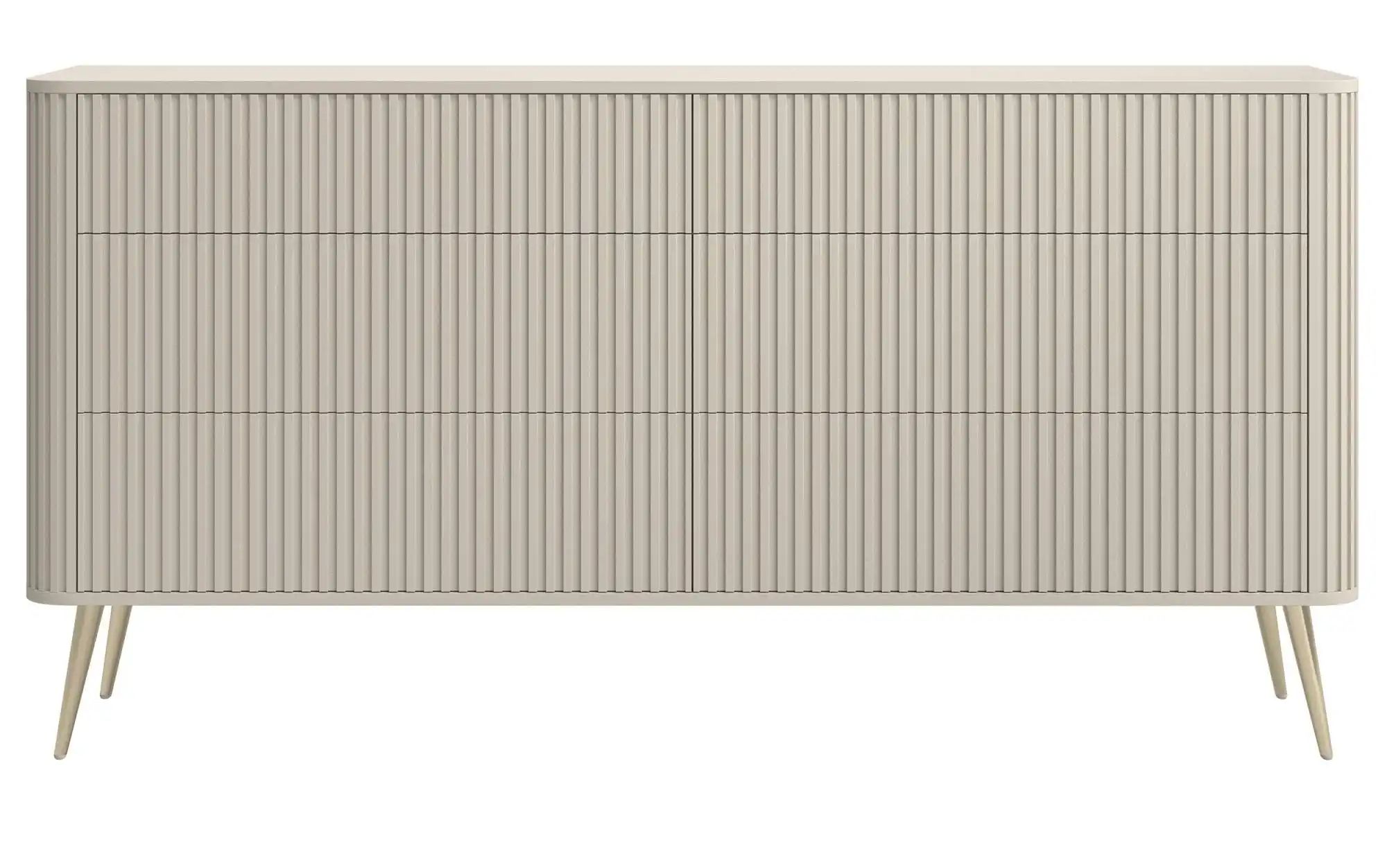 Sideboard  Ovarlo ¦ beige ¦ Maße (cm): B: 168 H: 83,8 Kommoden & Sideboards günstig online kaufen