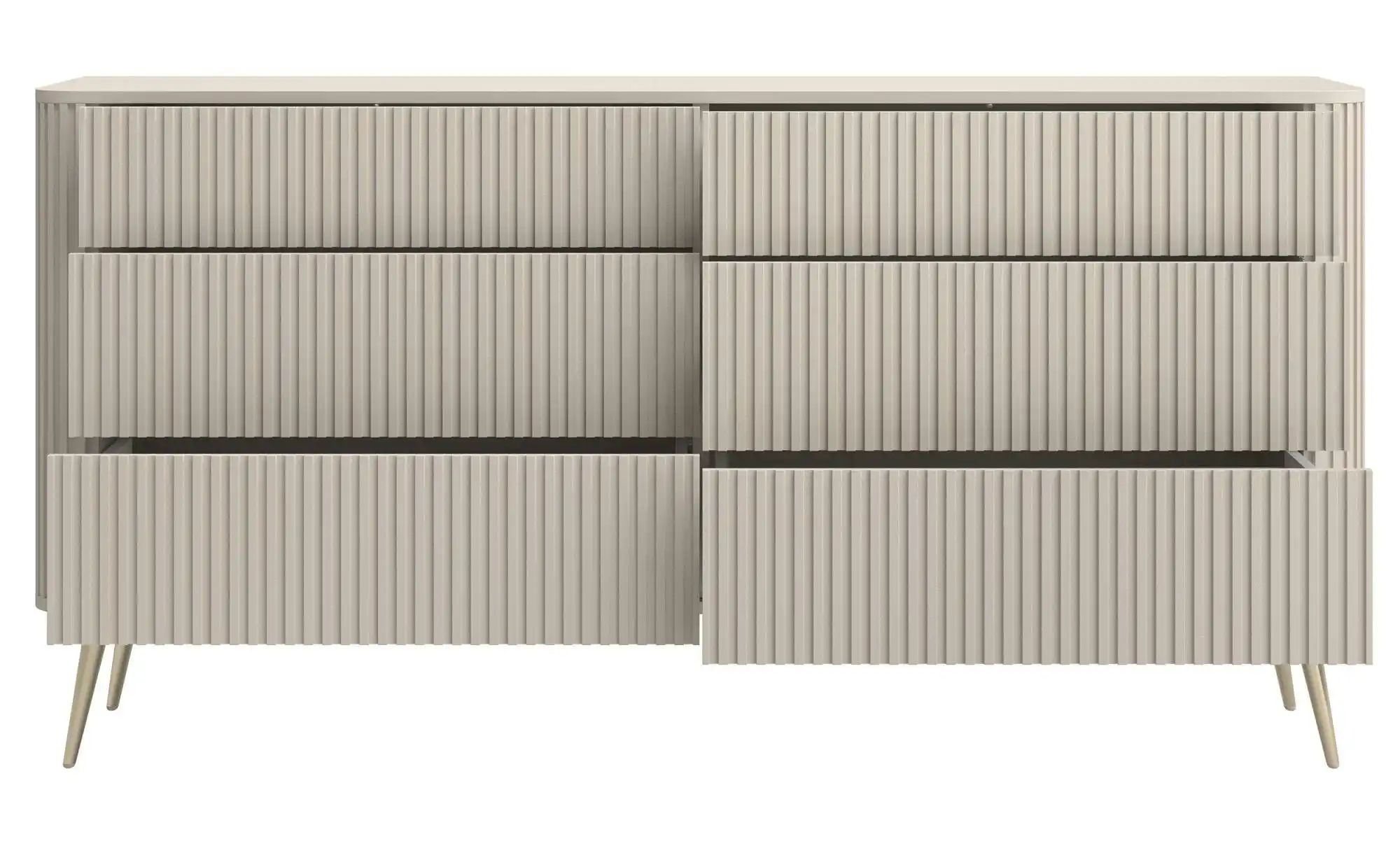 Thumbnail - Sideboard  Ovarlo ¦ beige ¦ Maße (cm): B: 168 H: 83,8 Kommoden & Sideboards > Kommoden - Höffner