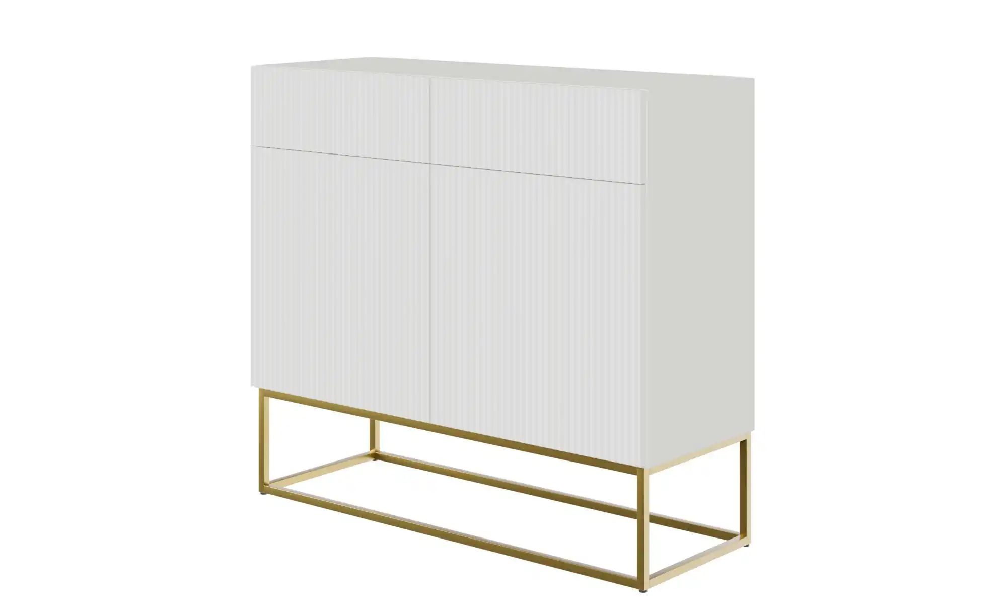 Selsey Sideboard  Veldio ¦ weiß ¦ Maße (cm): B: 100 H: 90 Kommoden & Sidebo günstig online kaufen