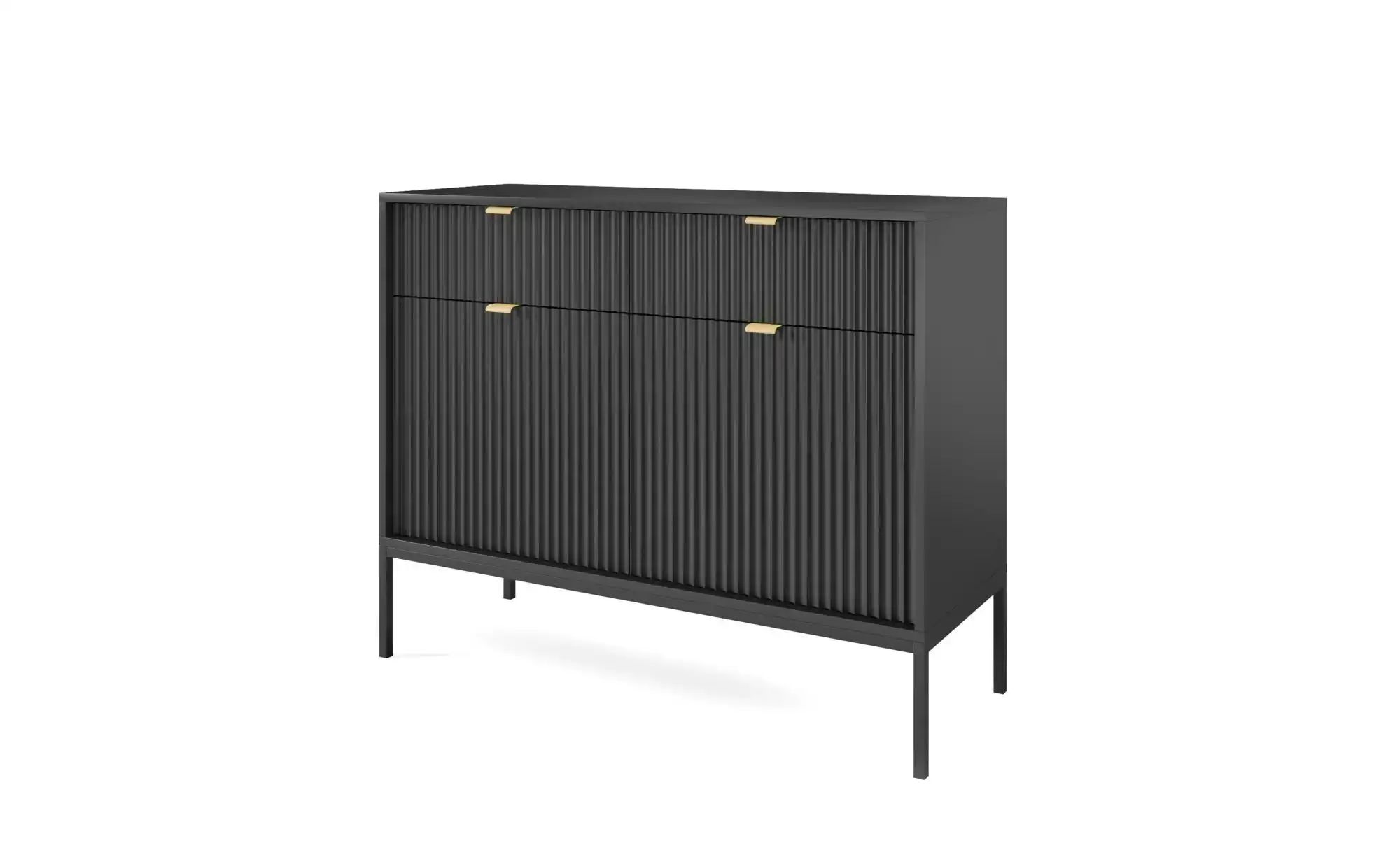 Selsey Sideboard  Vellore ¦ schwarz ¦ Maße (cm): B: 104 H: 83 Kommoden & Si günstig online kaufen