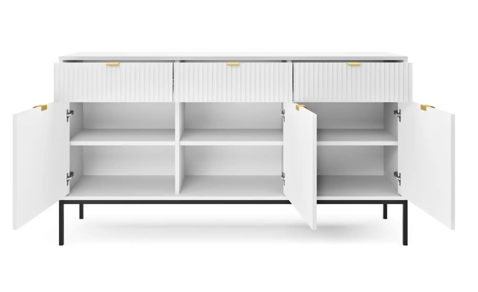 Thumbnail - Selsey Sideboard  Vellore ¦ weiß ¦ Maße (cm): B: 154 H: 83 Kommoden & Sideboards > Sideboards - Höffner