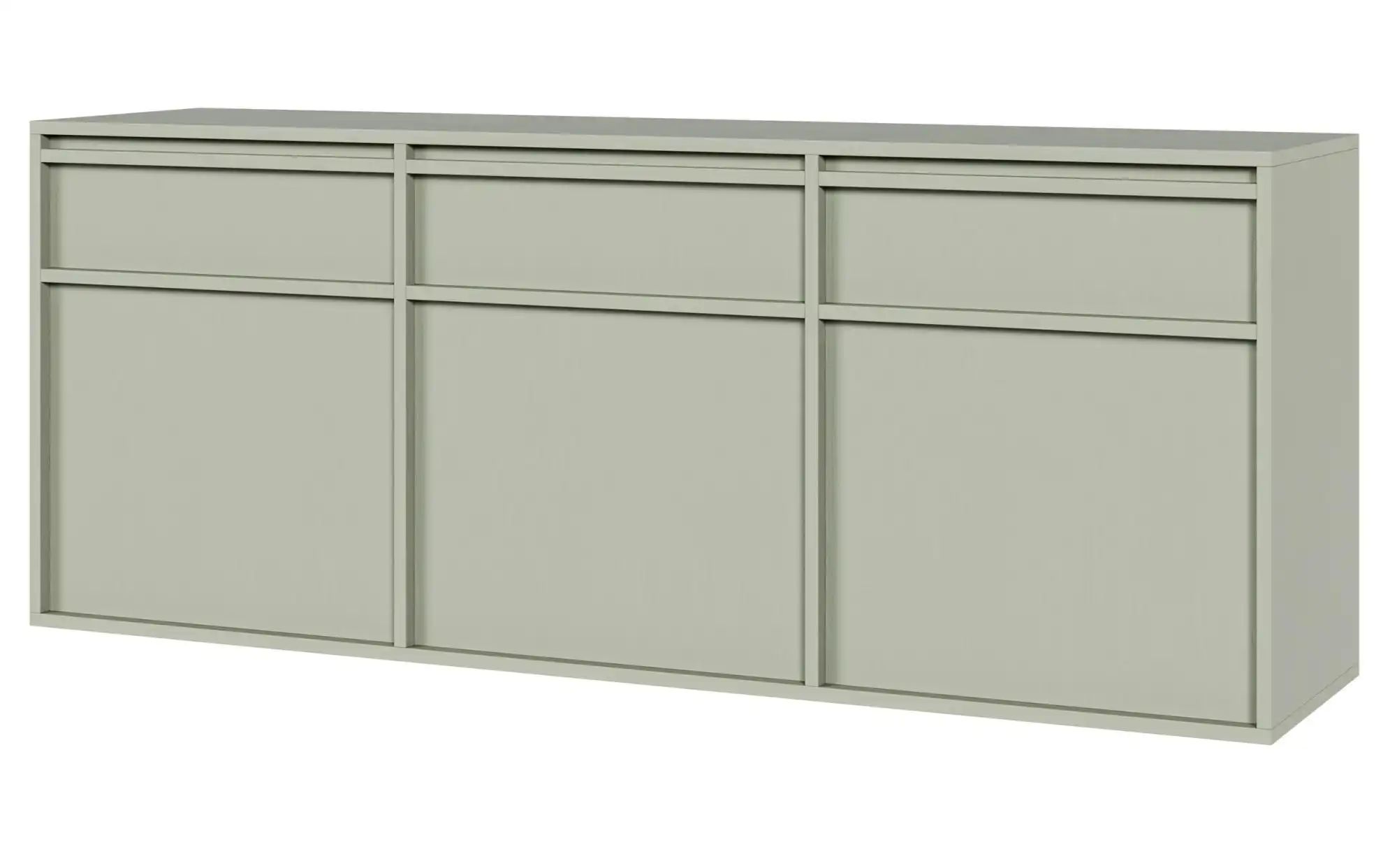 Selsey Sideboard  Evo ¦ grün ¦ Maße (cm): B: 154 H: 61,6 Schränke > Hängesc günstig online kaufen