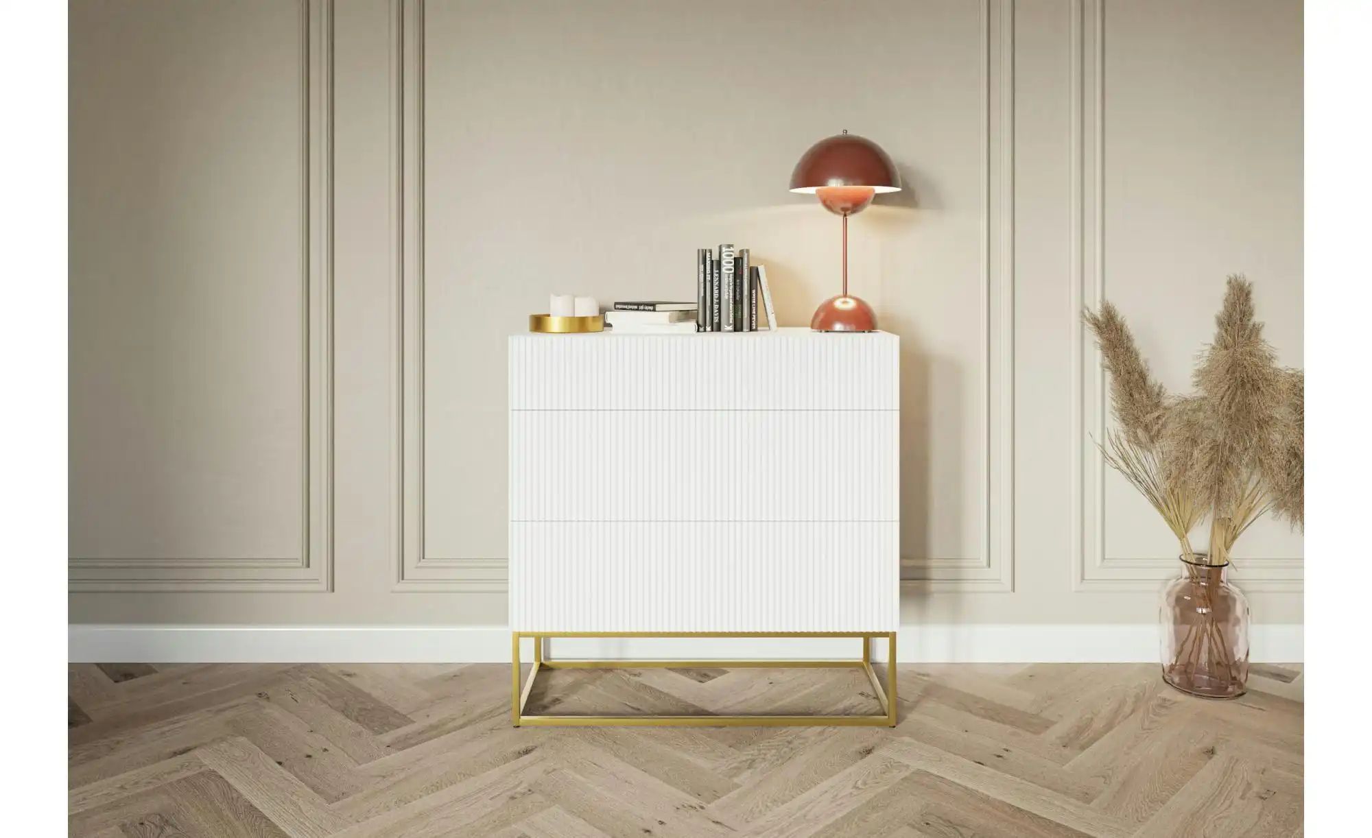 Kommode  Veldio ¦ weiß ¦ Maße (cm): B: 90 H: 90 Kommoden & Sideboards > Kom günstig online kaufen