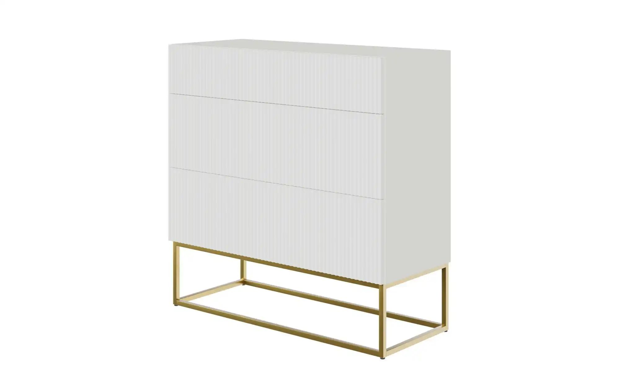 Kommode  Veldio ¦ weiß ¦ Maße (cm): B: 90 H: 90 Kommoden & Sideboards > Kom günstig online kaufen
