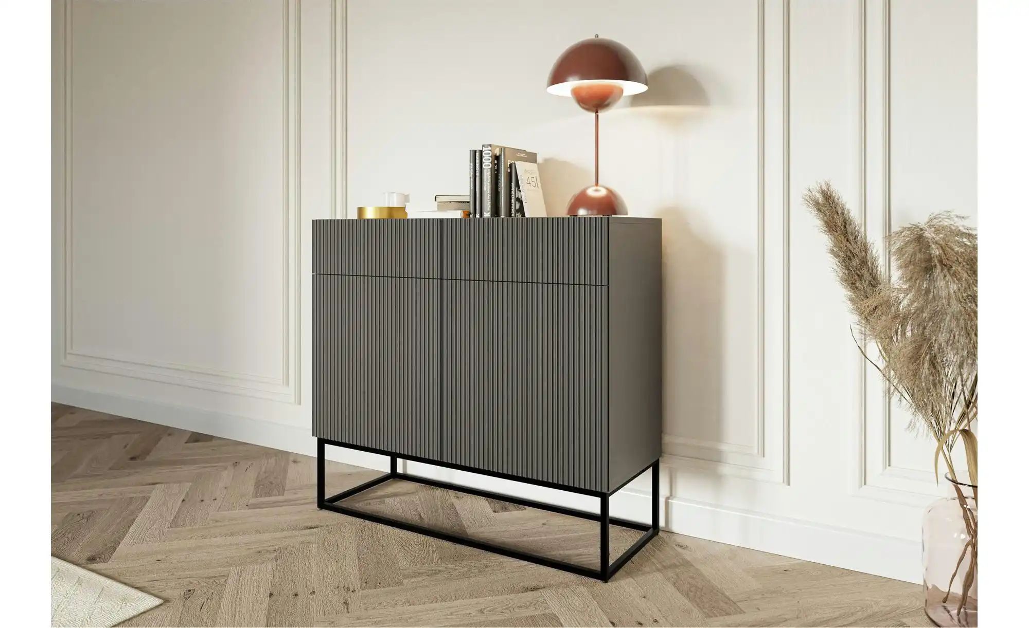 Thumbnail - Selsey Sideboard Veldio ¦ schwarz ¦ Maße (cm): B: 100 H: 90 Kommoden & Sideboards > Sideboards - Höffner