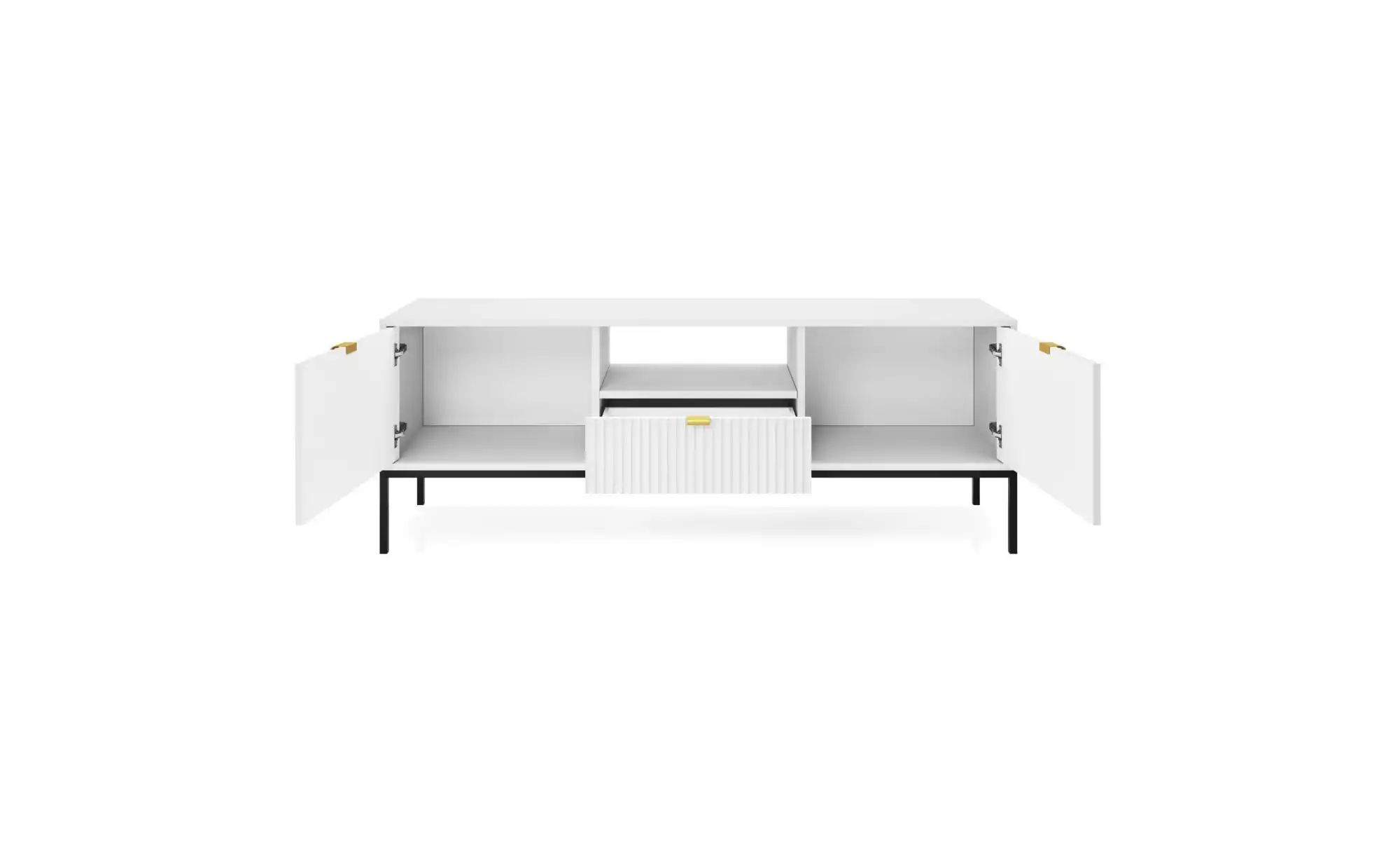 Selsey Lowboard  Vellore ¦ weiß ¦ Maße (cm): B: 154 H: 56 Kommoden & Sidebo günstig online kaufen
