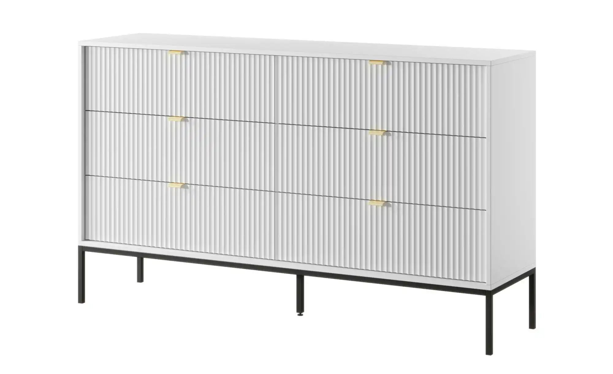Selsey Sideboard  Vellore ¦ weiß ¦ Maße (cm): B: 154 H: 91 Kommoden & Sideb günstig online kaufen