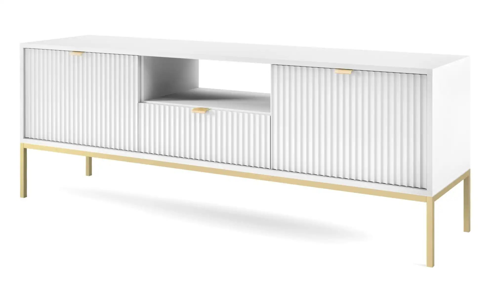 Selsey Lowboard  Vellore ¦ weiß ¦ Maße (cm): B: 154 H: 56 Kommoden & Sidebo günstig online kaufen