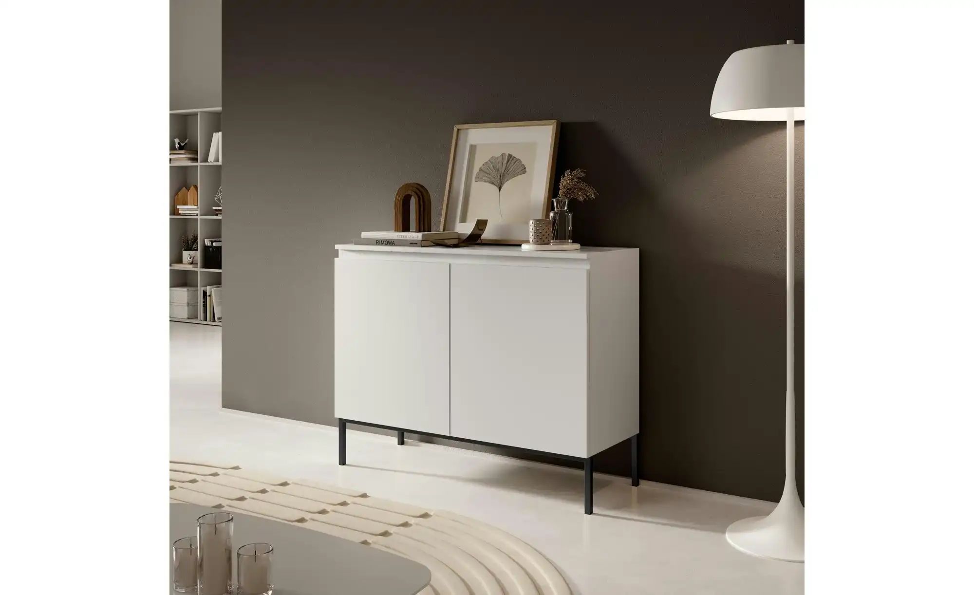 Sideboard  Bemmi ¦ weiß ¦ Maße (cm): B: 100 H: 77 Kommoden & Sideboards > S günstig online kaufen