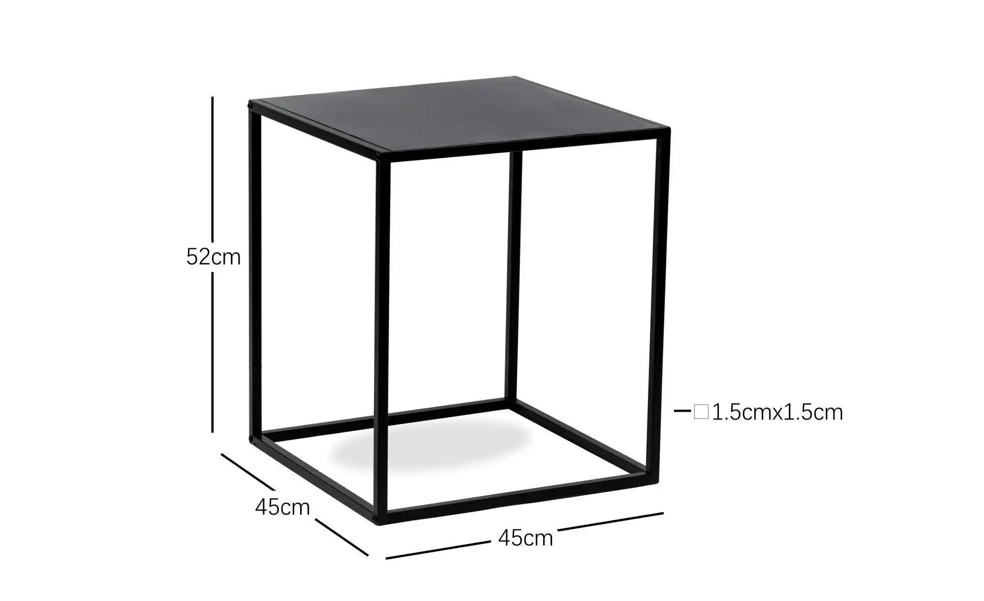 Beistelltisch   ¦ holzfarben ¦ Maße (cm): B: 45 H: 52 Tische > Beistelltisc günstig online kaufen