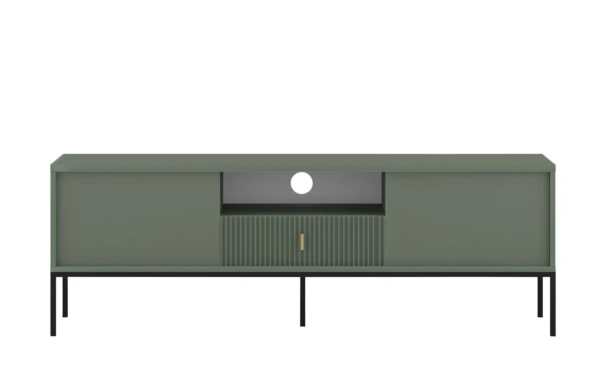 Thumbnail - TV-Lowboard Maglione ¦ grün ¦ Maße (cm): B: 154 H: 52 T: 39.0 Kommoden & Sideboards > Lowboards - Höffner
