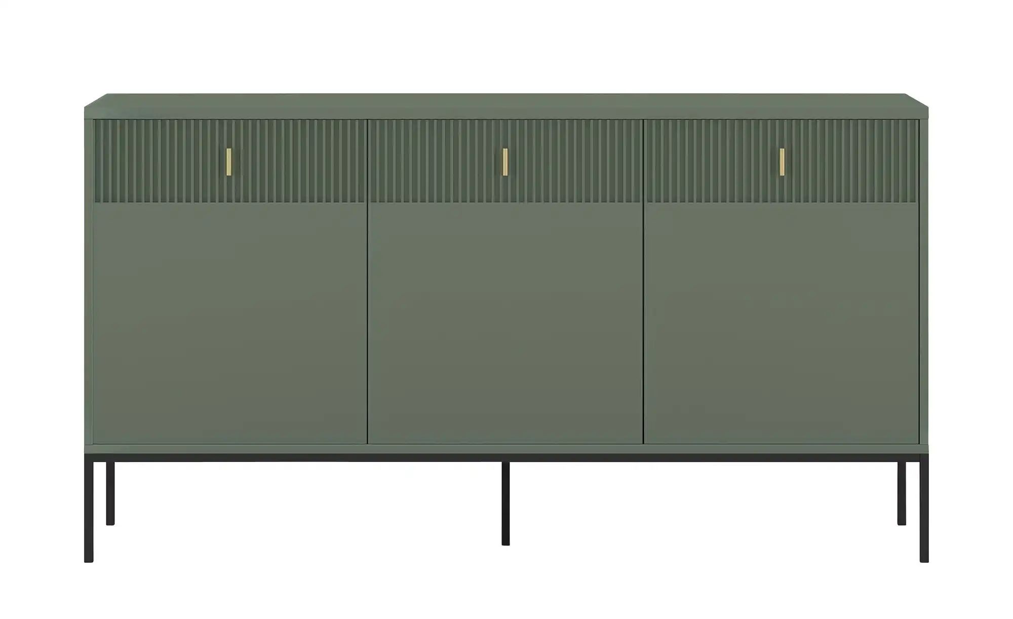 Sideboard  Maglione ¦ grün ¦ Maße (cm): B: 154 H: 83 T: 39.0 Kommoden & Sid günstig online kaufen