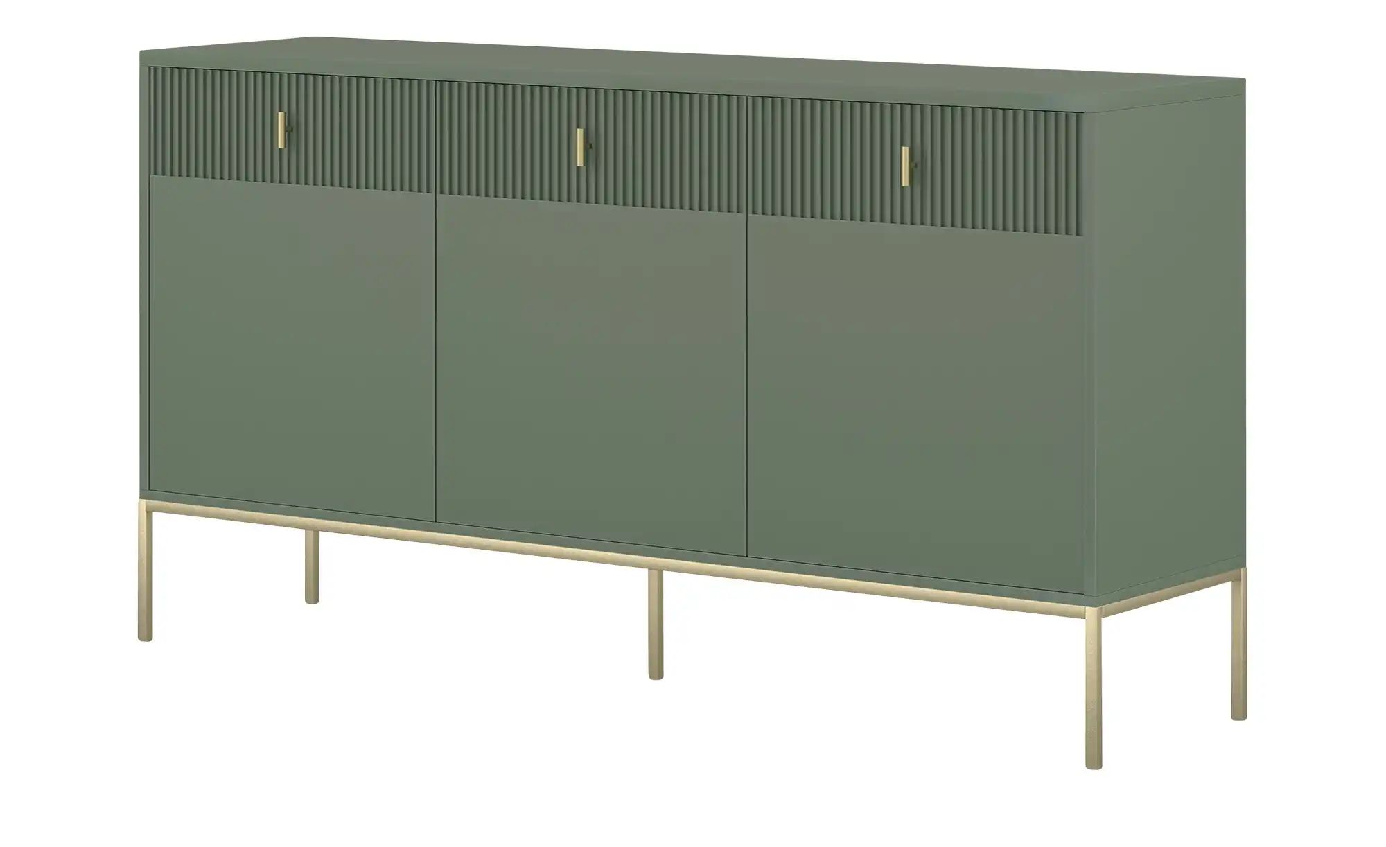 Sideboard  Maglione ¦ grün ¦ Maße (cm): B: 154 H: 83 T: 39.0 Kommoden & Sid günstig online kaufen