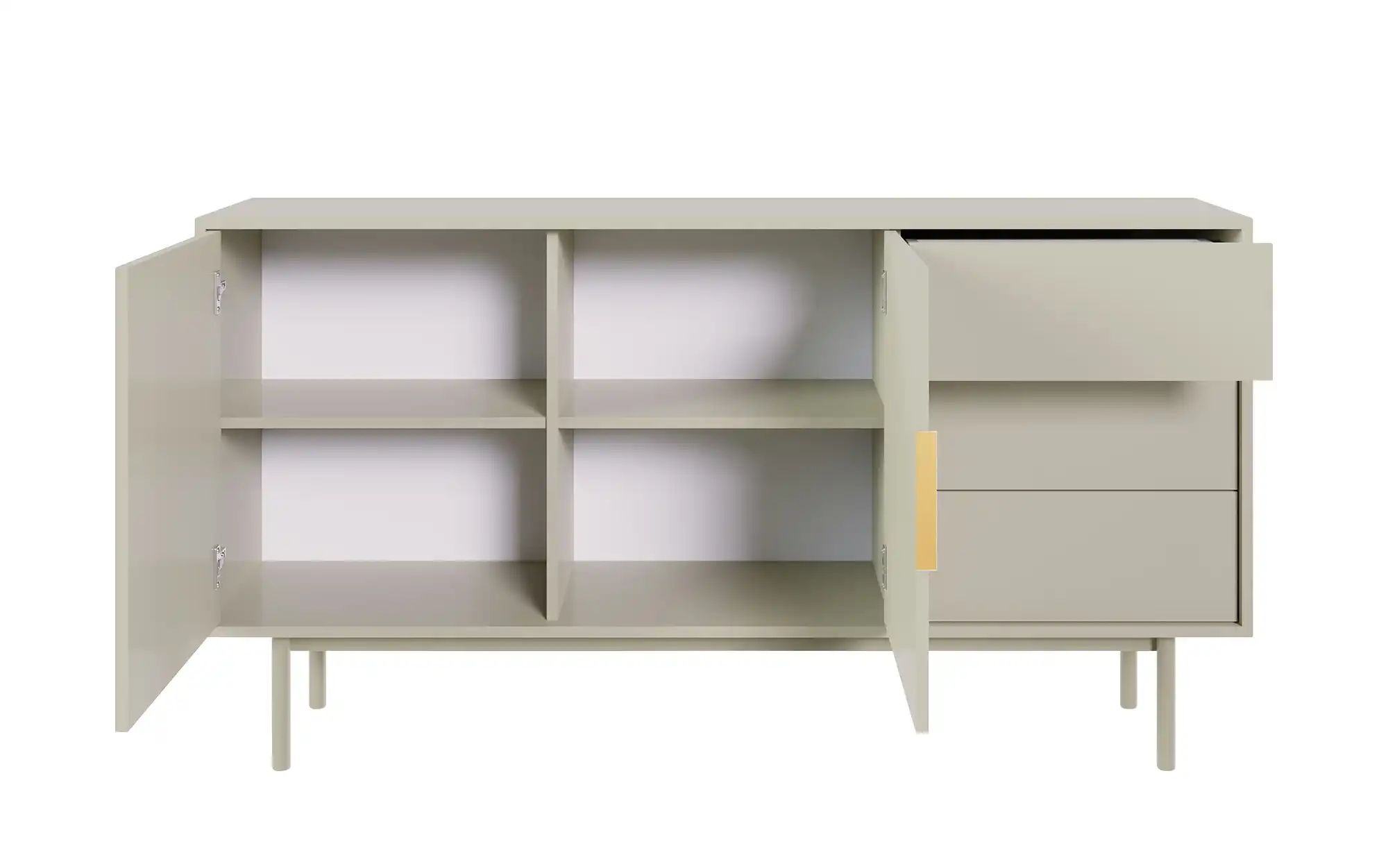 Sideboard  Vinchio ¦ beige ¦ Maße (cm): B: 154 H: 82 T: 39.0 Kommoden & Sid günstig online kaufen