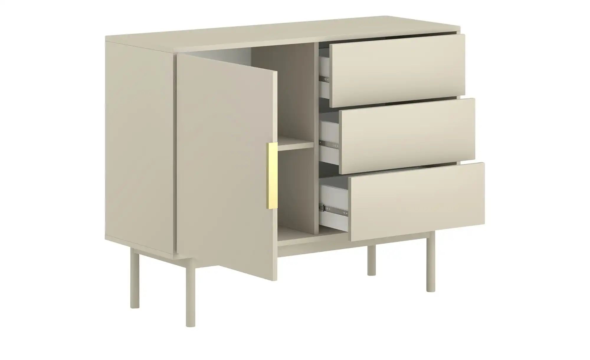 Thumbnail - Sideboard  Vinchio ¦ beige ¦ Maße (cm): B: 104 H: 82 T: 39.0 Kommoden & Sideboards > Sideboards - Höffner